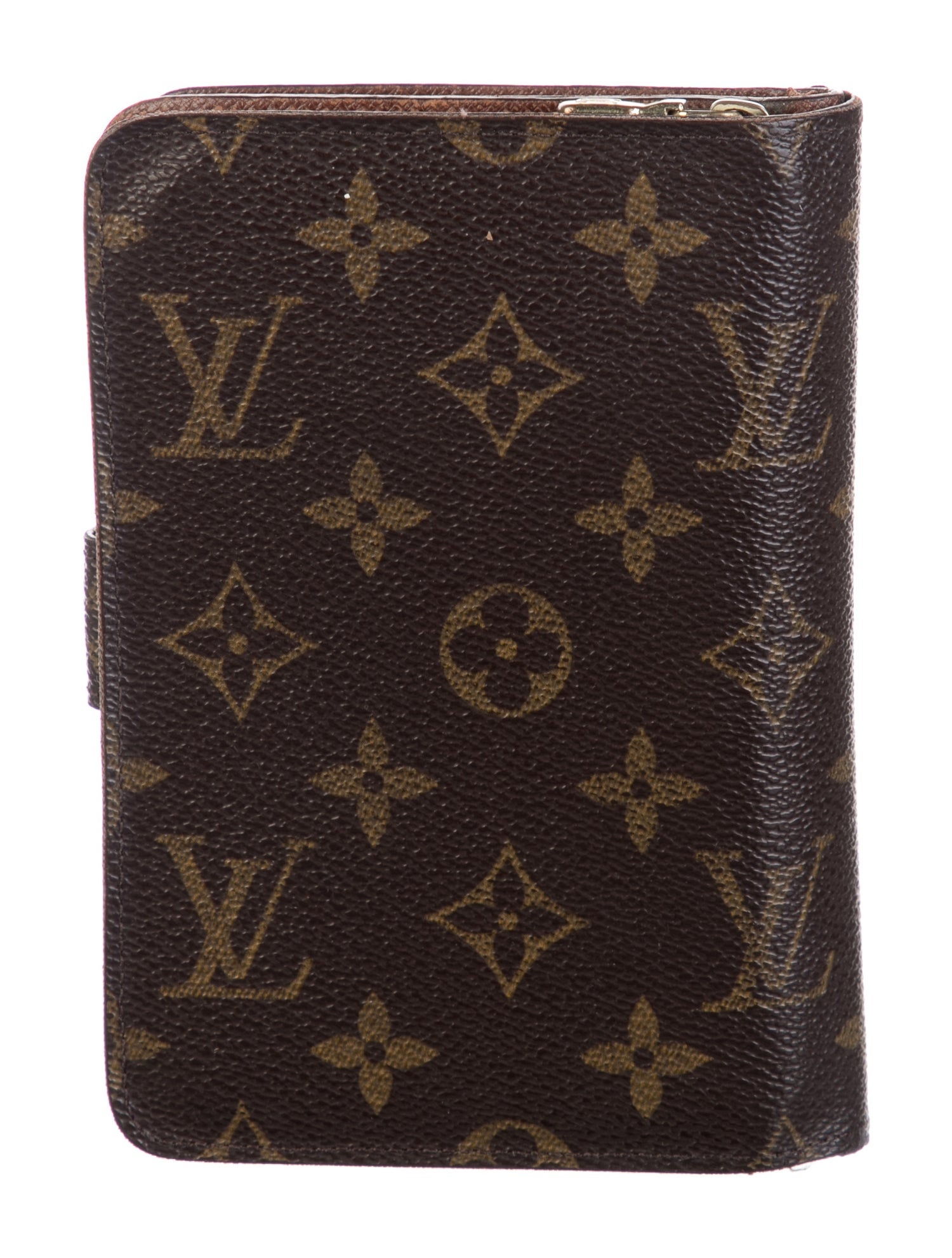 Louis Vuitton LV Monogram Coated Canvas Porte-Papier Zippé Wallet