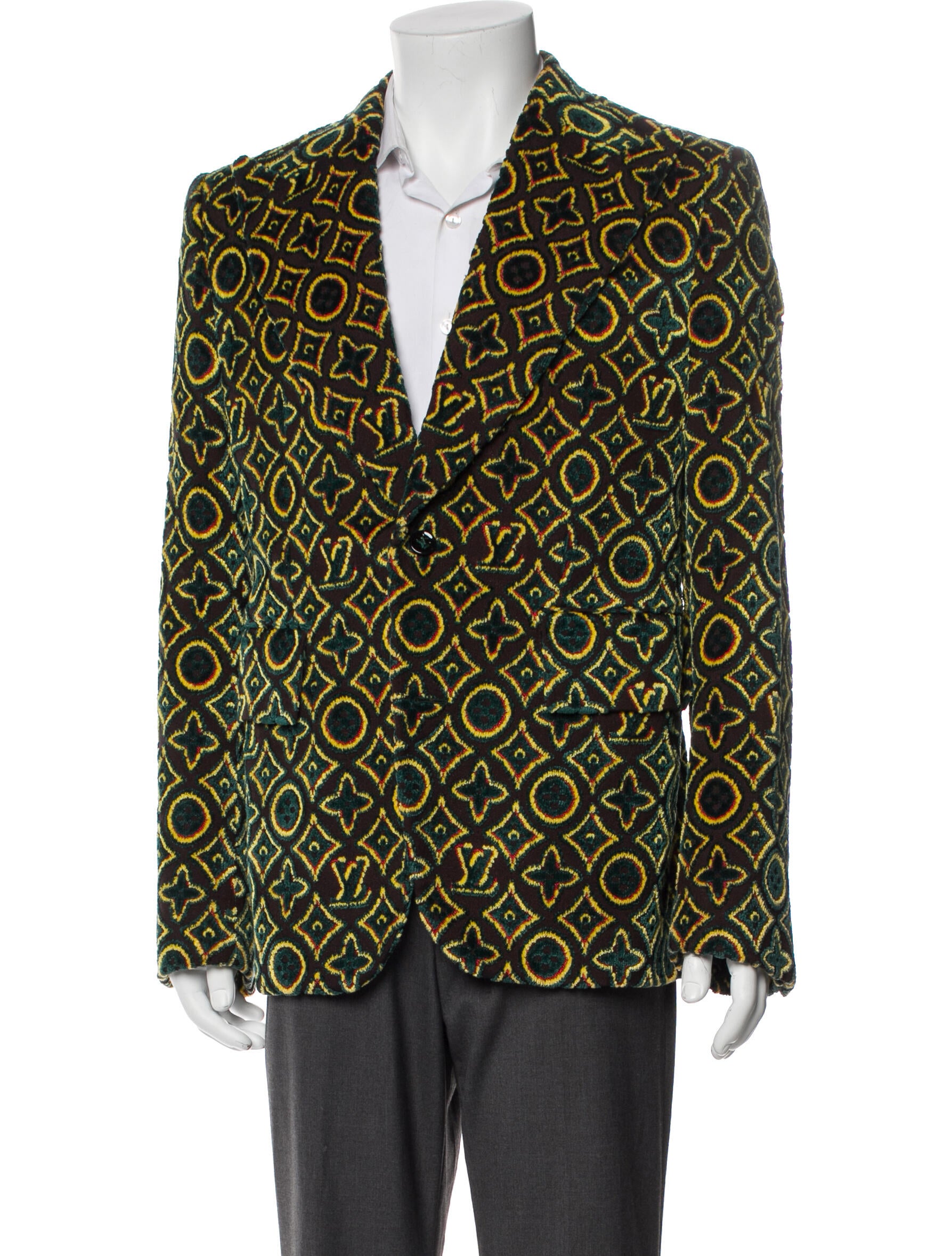 Louis Vuitton 2021 LV Monogram Blazer