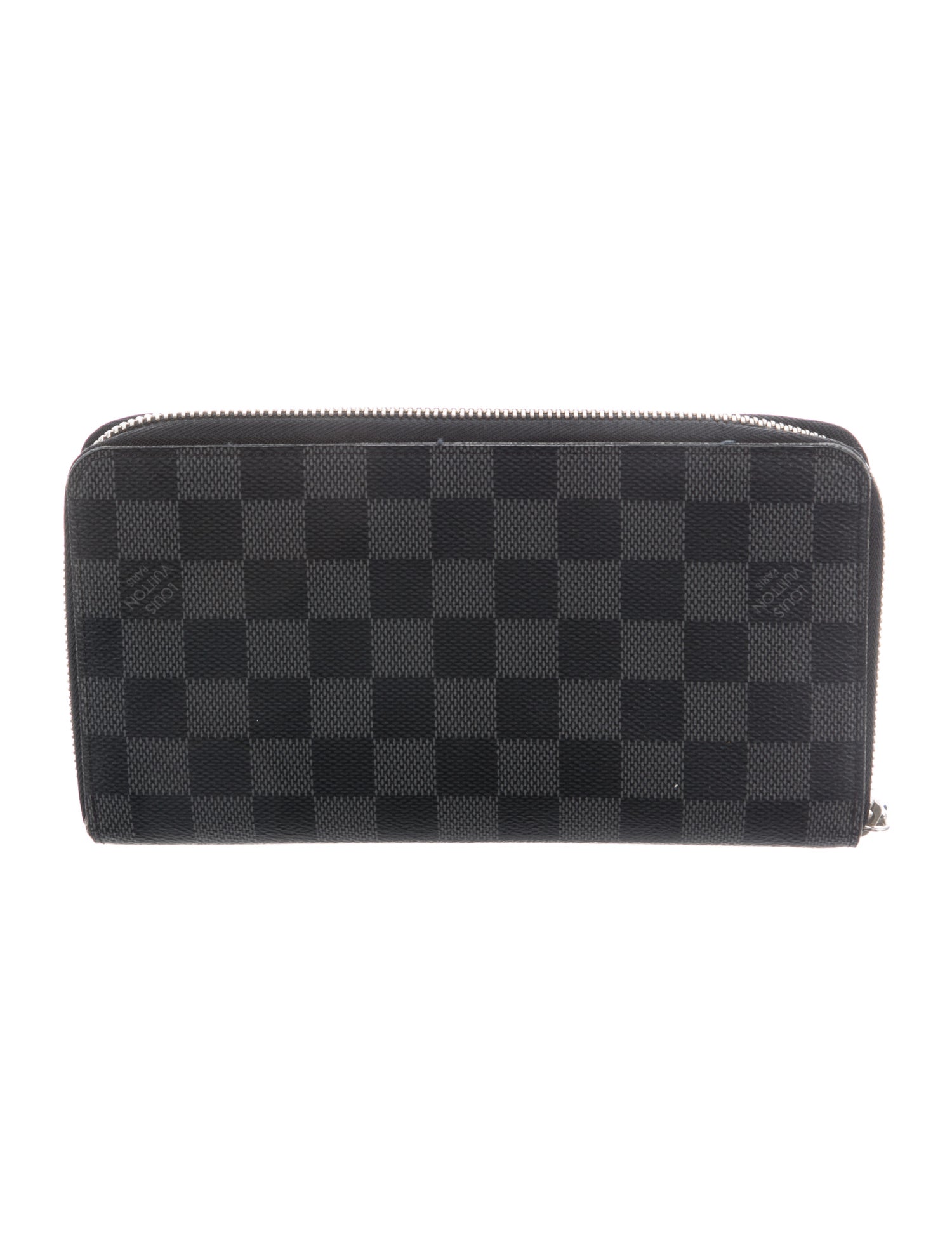 Louis Vuitton 2019 Damier Graphite Pattern Zippy Organizer Wallet
