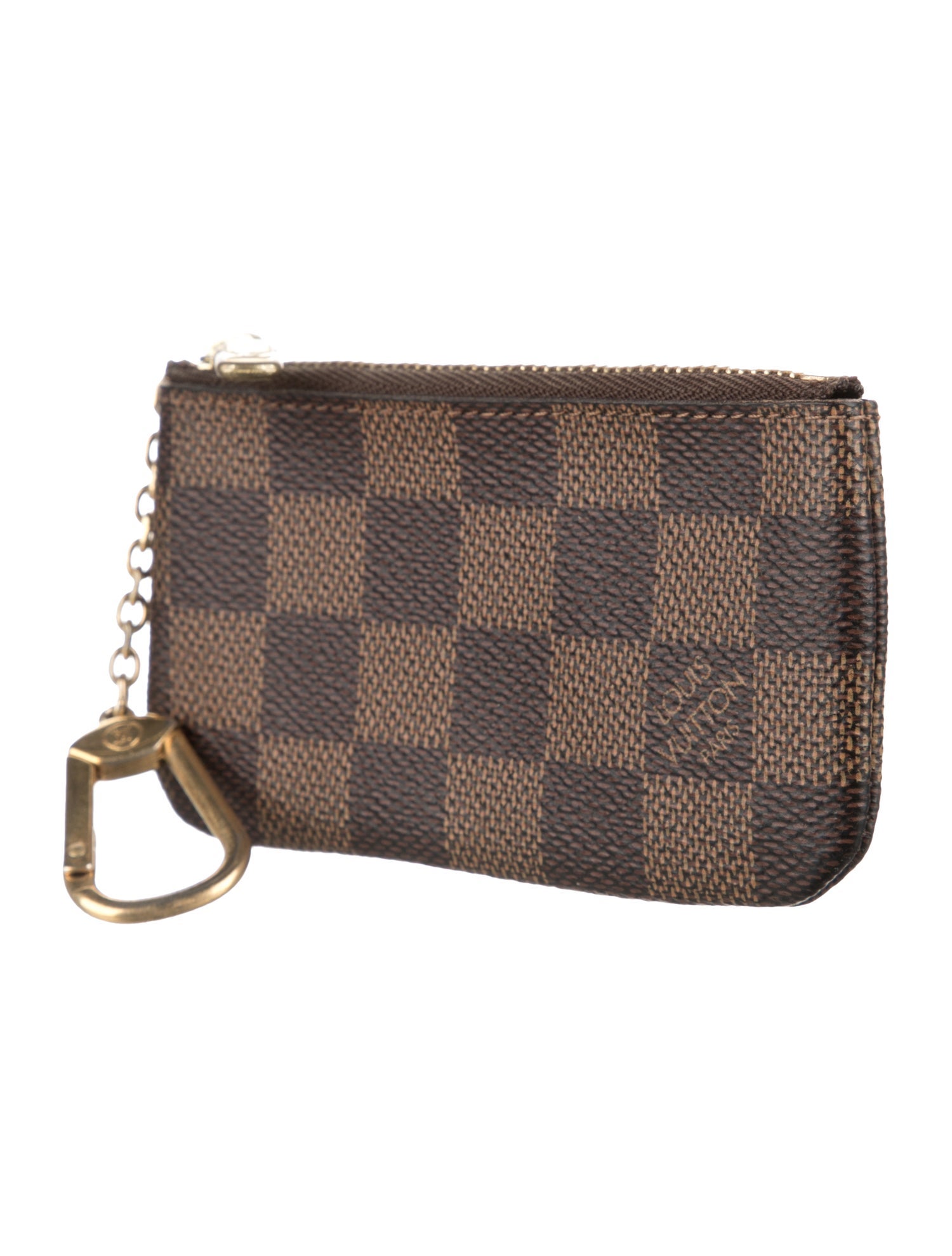 Louis Vuitton Damier Ebene Pochette Cles Key Pouch