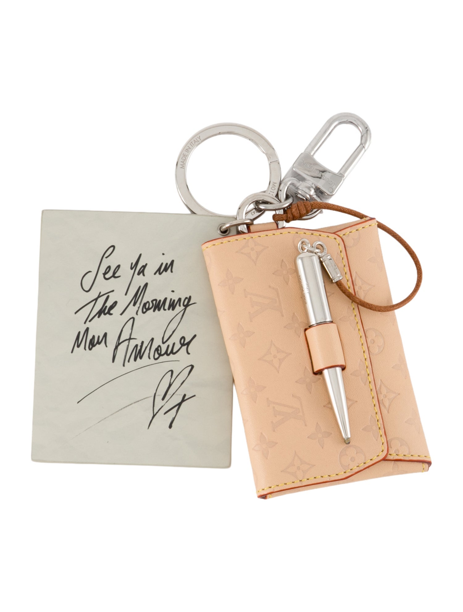 Louis Vuitton Love Letter Bag Charm & Keychain