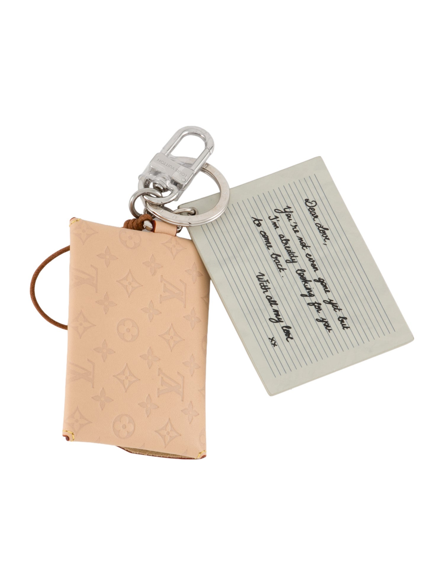 Louis Vuitton Love Letter Bag Charm & Keychain
