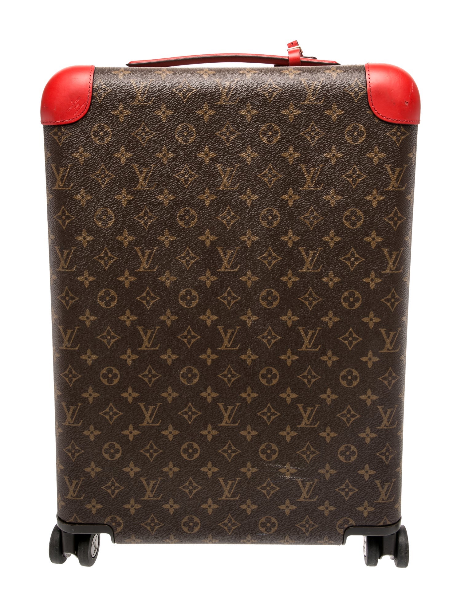 Louis Vuitton Monogram Horizon 55 Coquelicot Suitcase