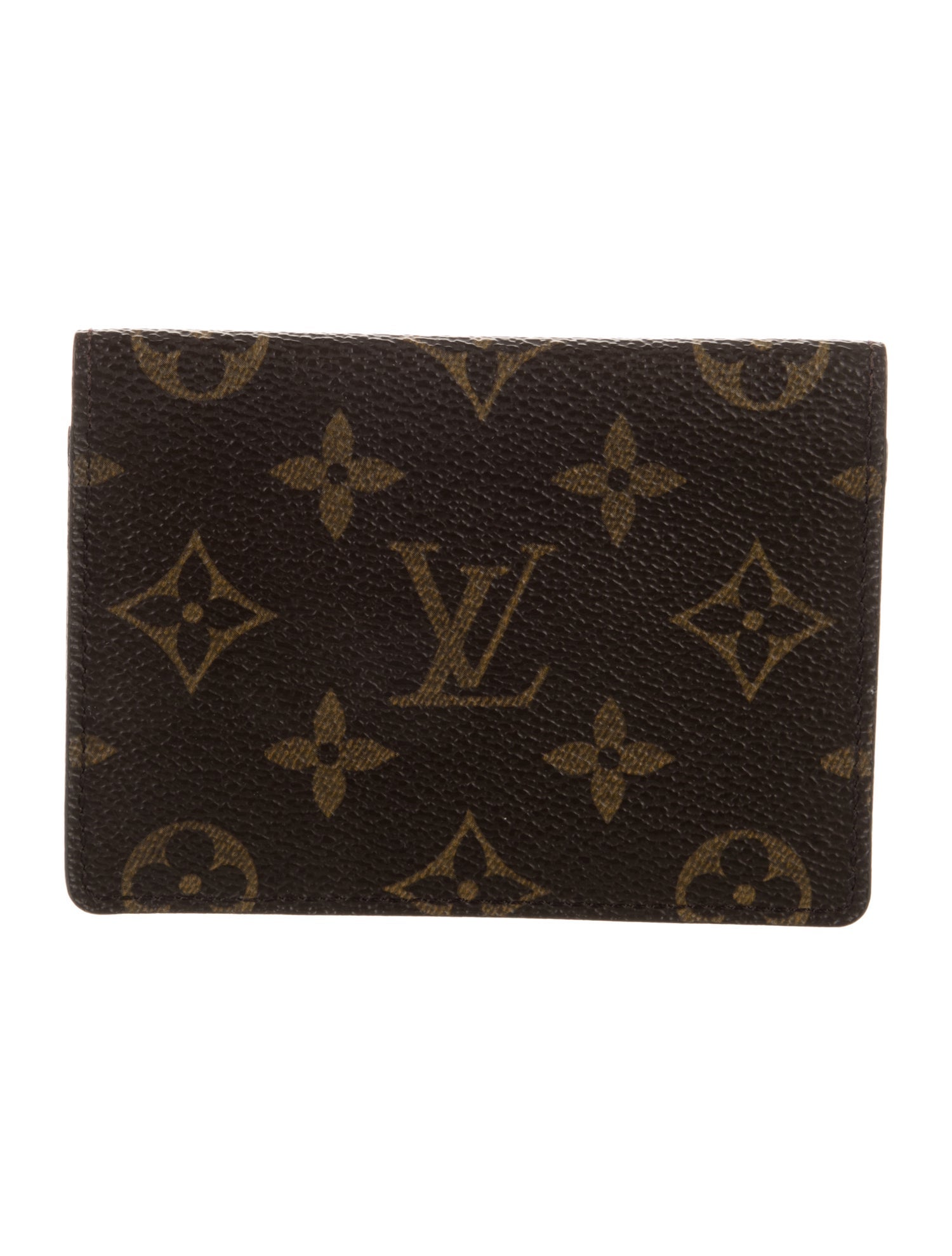 Louis Vuitton Monogram Visible Pass Case Porte 2 Cartes - Brown