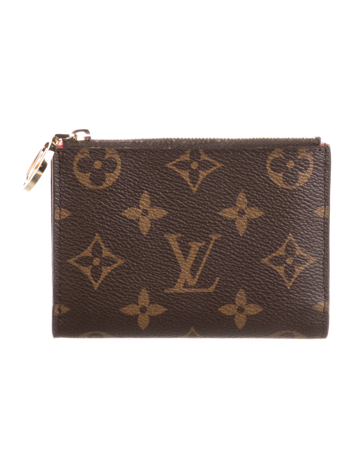 Louis Vuitton LV Monogram Coated Canvas Adèle Wallet