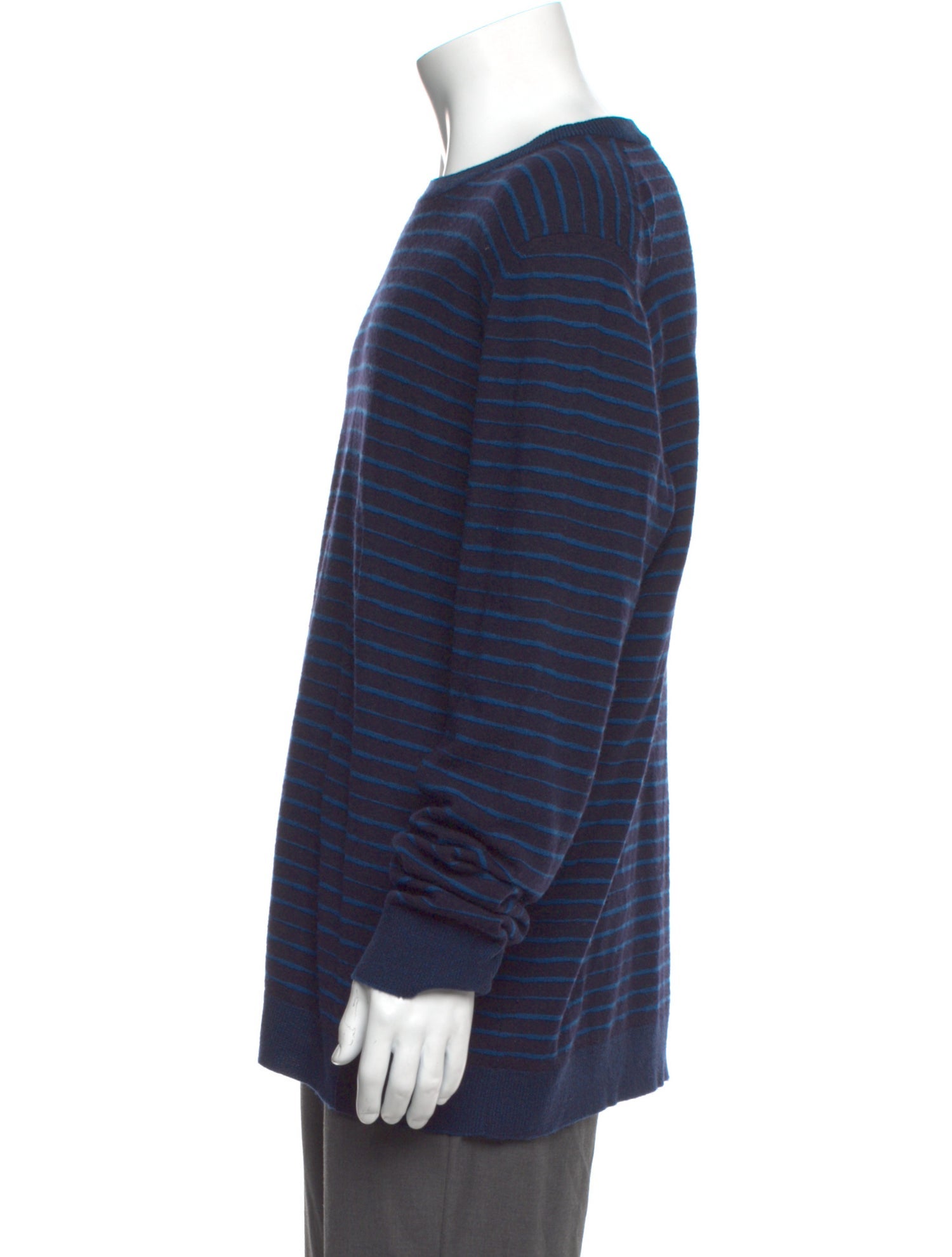 Louis Vuitton Striped Crew Neck Pullover