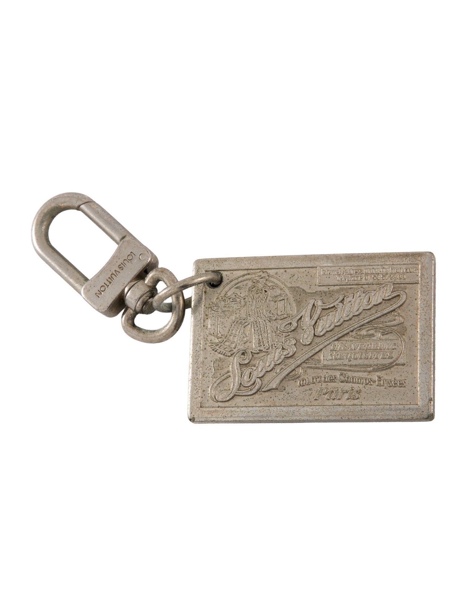 Louis Vuitton Travelling Requisites Paris Bag Charm & Keyring