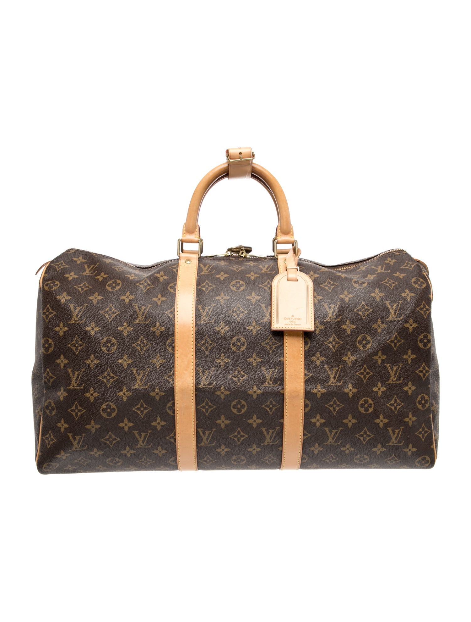 Louis Vuitton Coated Canvas Monogram Keepall