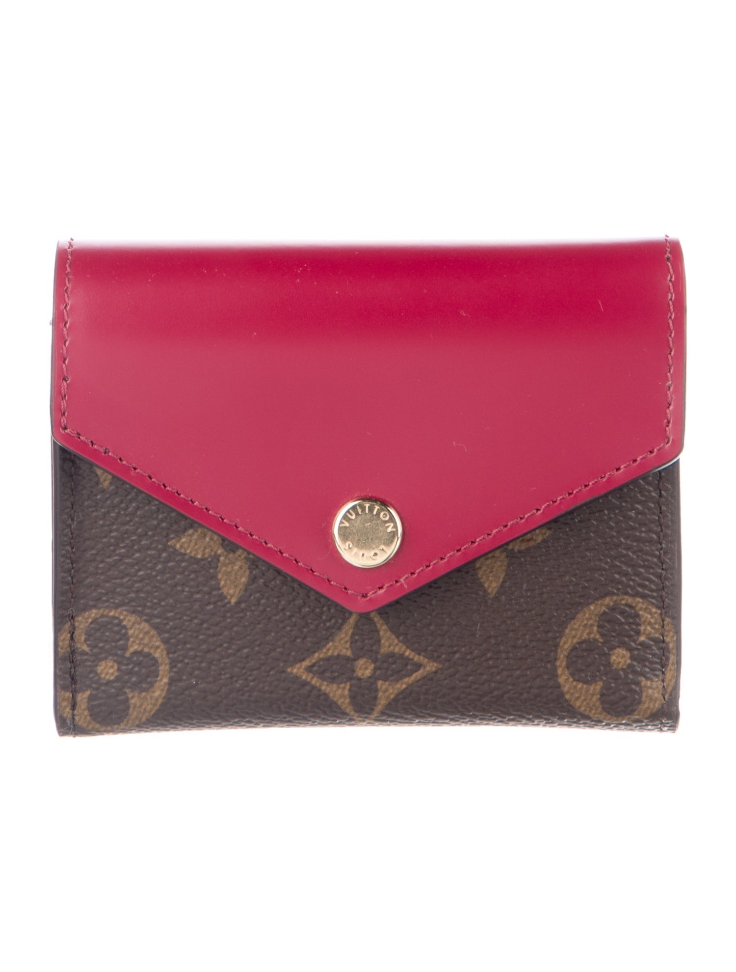 Louis Vuitton LV Monogram Coated Canvas Zoé Wallet