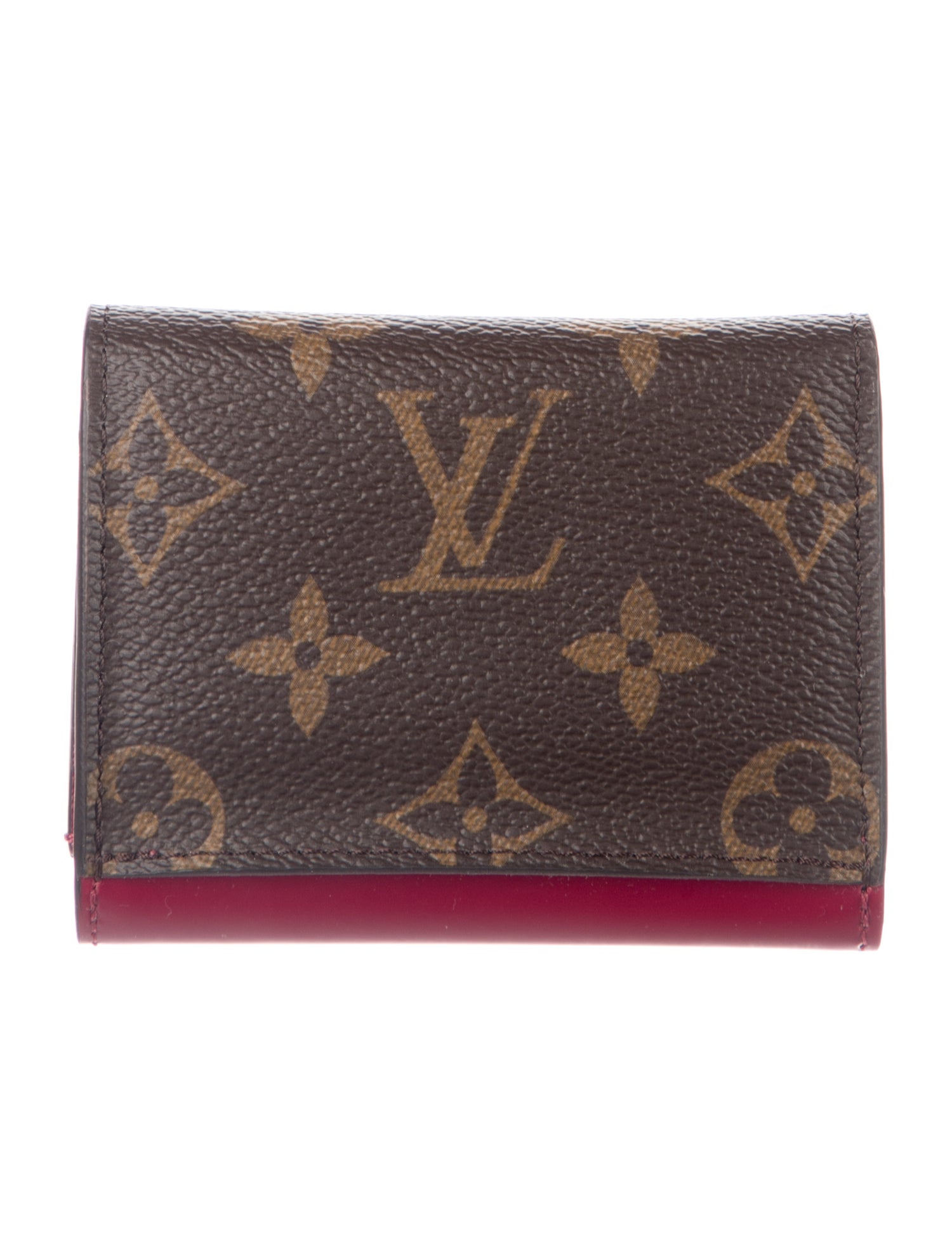 Louis Vuitton LV Monogram Coated Canvas Zoé Wallet