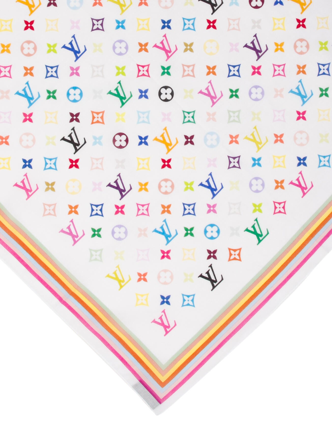 Louis Vuitton Confidential Printed Bandeau LV Monogram Bandana