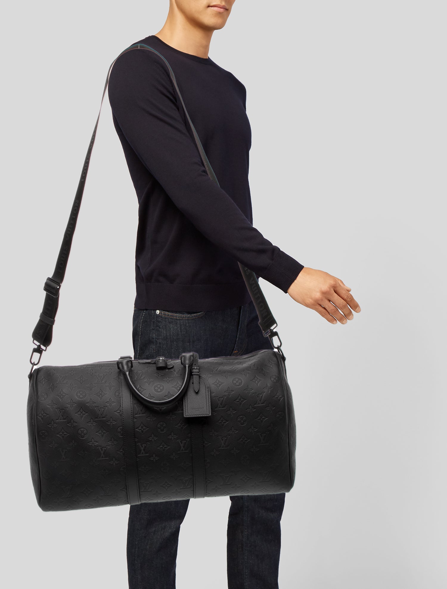 Louis Vuitton LV Monogram Keepall Bandouliere 50