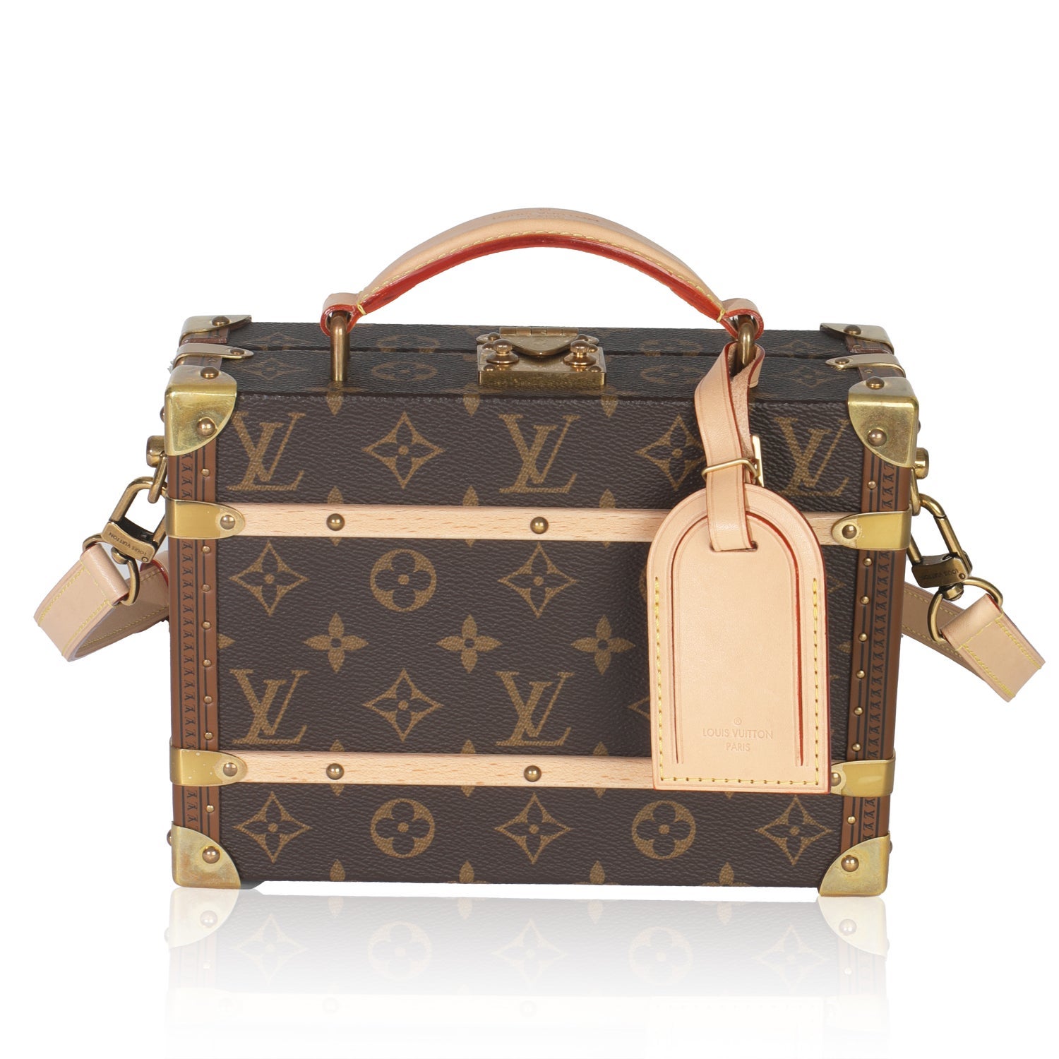 Louis Vuitton Coated Canvas Handle Trunk