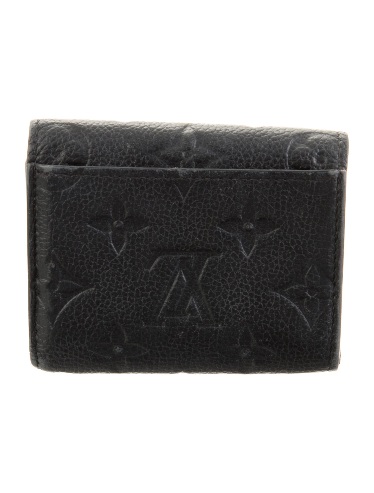 Louis Vuitton LV Monogram Empreinte Leather Compact Wallet