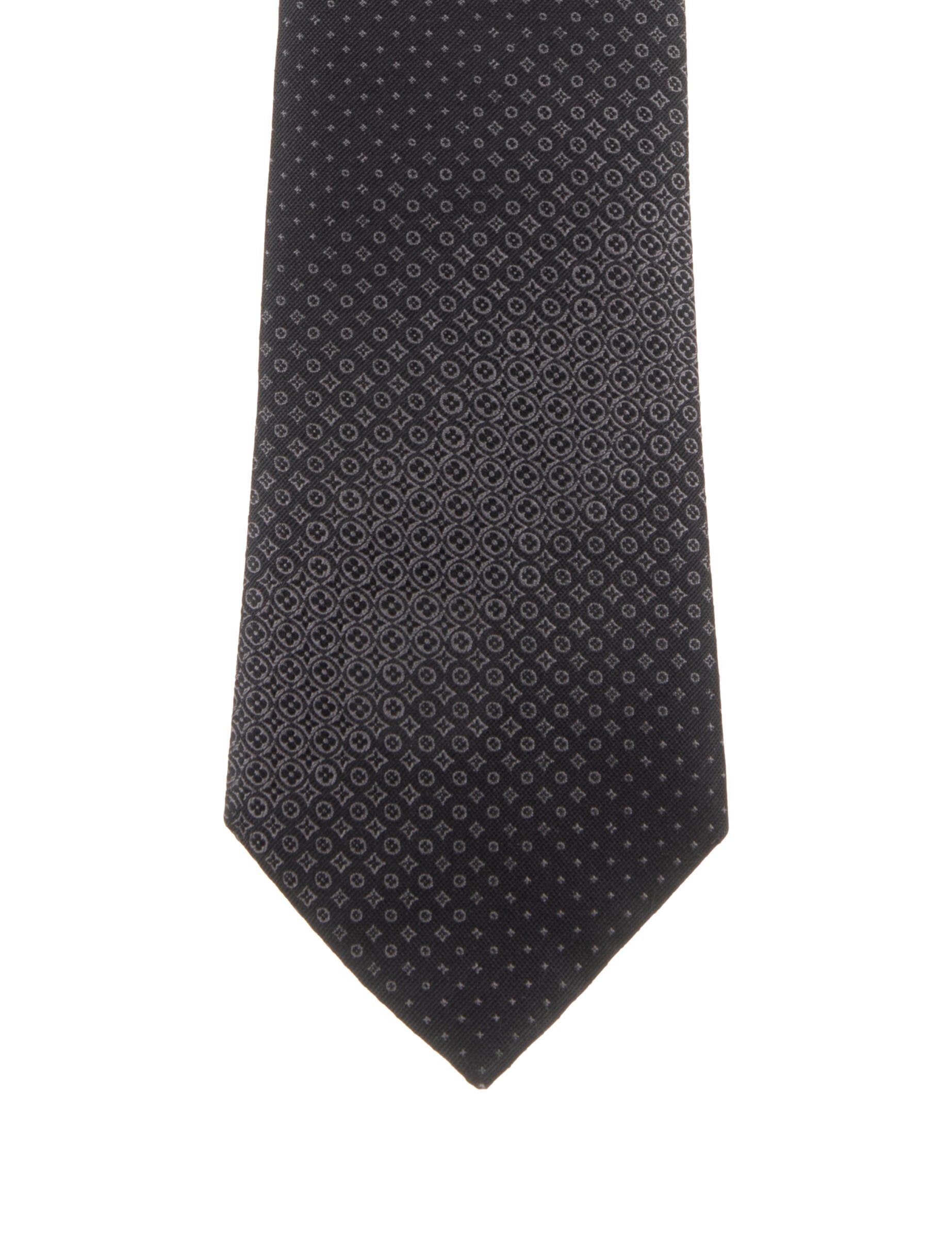 Louis Vuitton Silk Pattern Tie