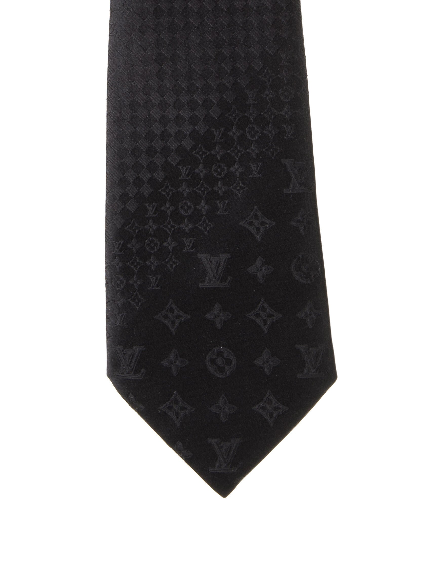 Louis Vuitton Silk Pattern Tie