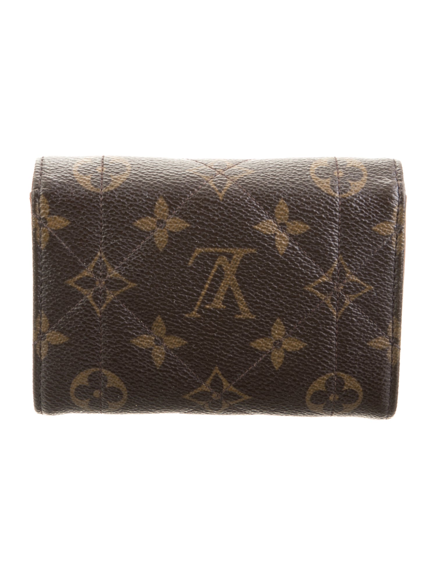 Louis Vuitton LV Monogram Coated Canvas Etoile Sarah Wallet