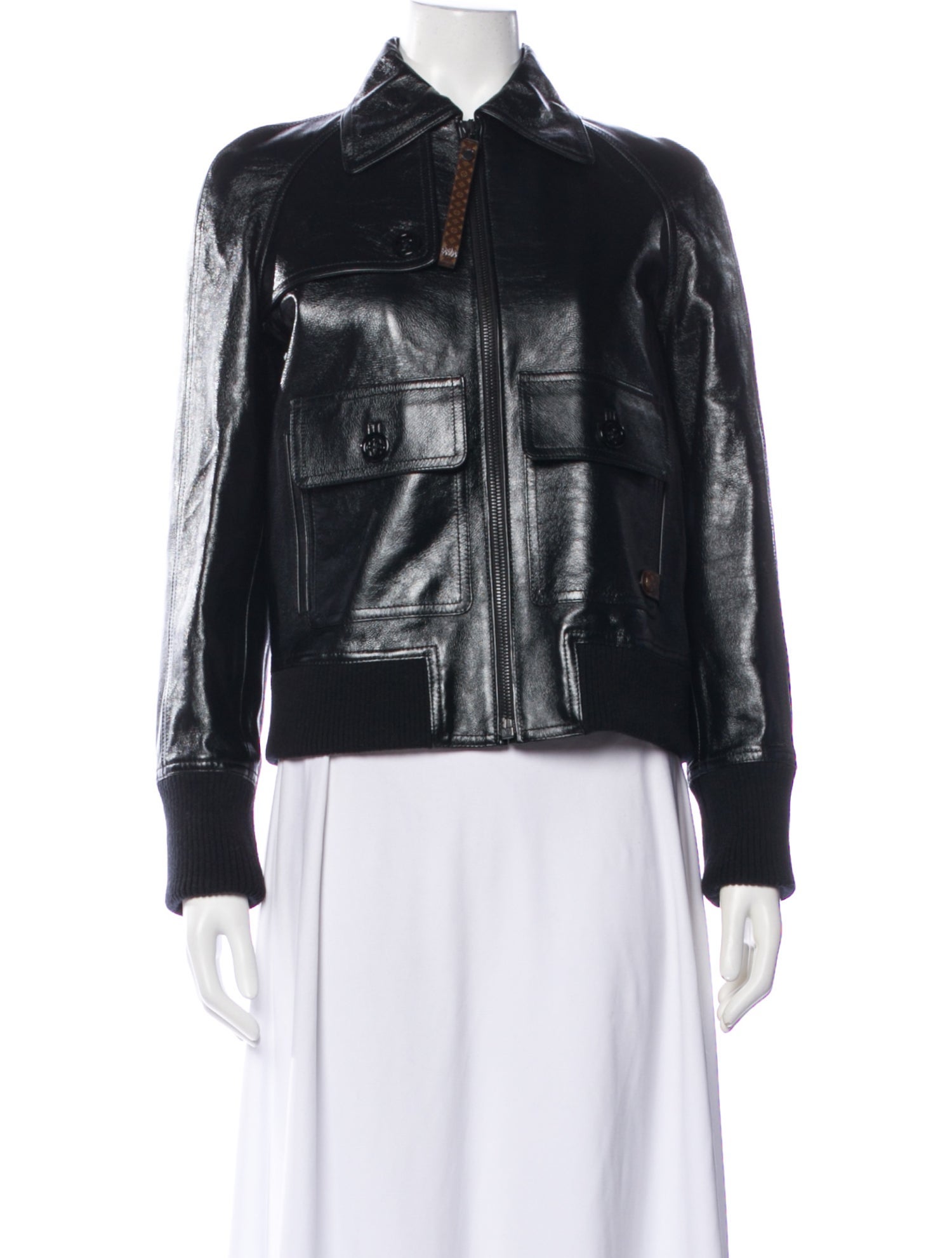 Louis Vuitton 2024 Calf Leather Biker Jacket w/ Tags
