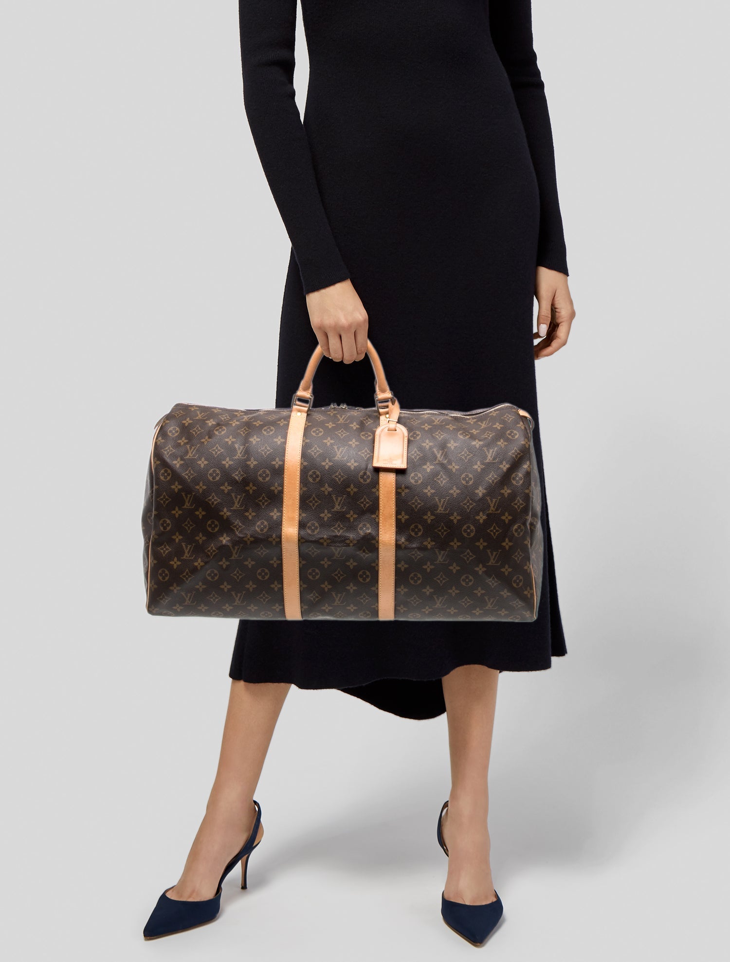 Louis Vuitton LV Monogram Keepall 60 Vintage