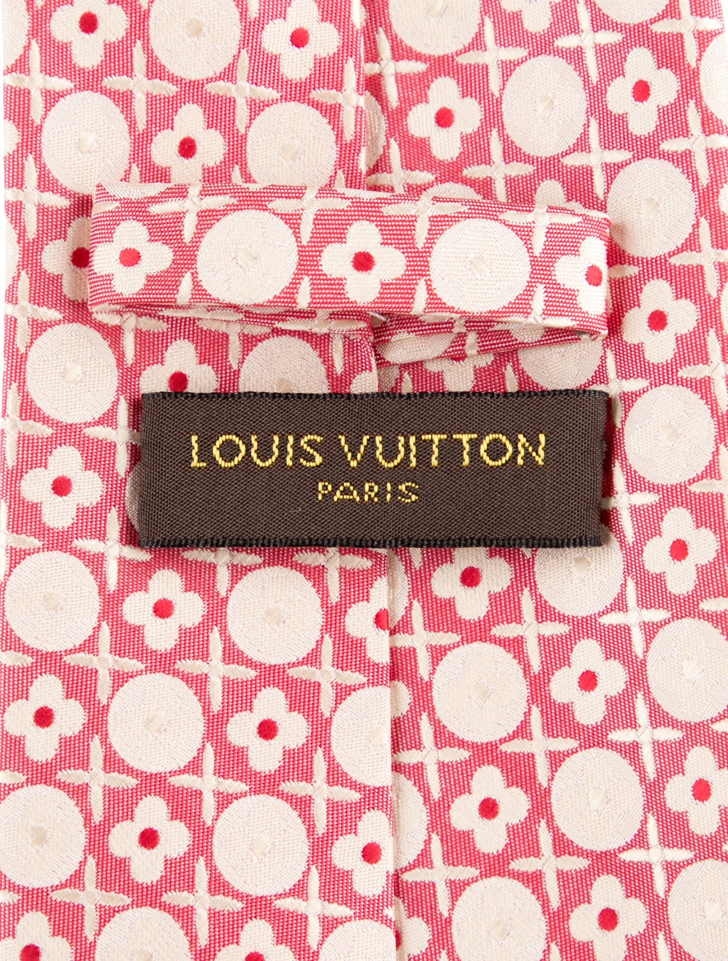 Louis Vuitton Silk Monogram Tie