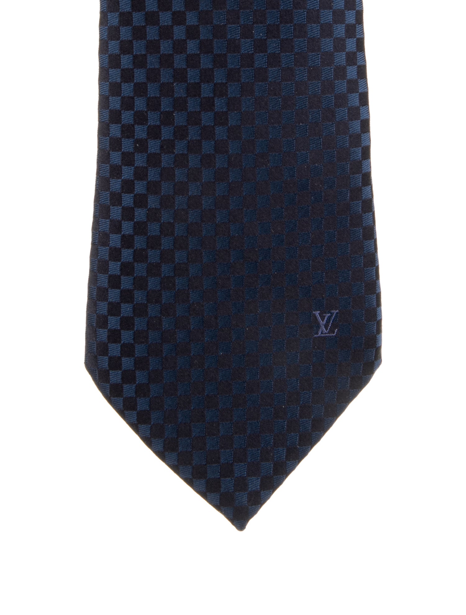 Louis Vuitton Silk Damier Tie