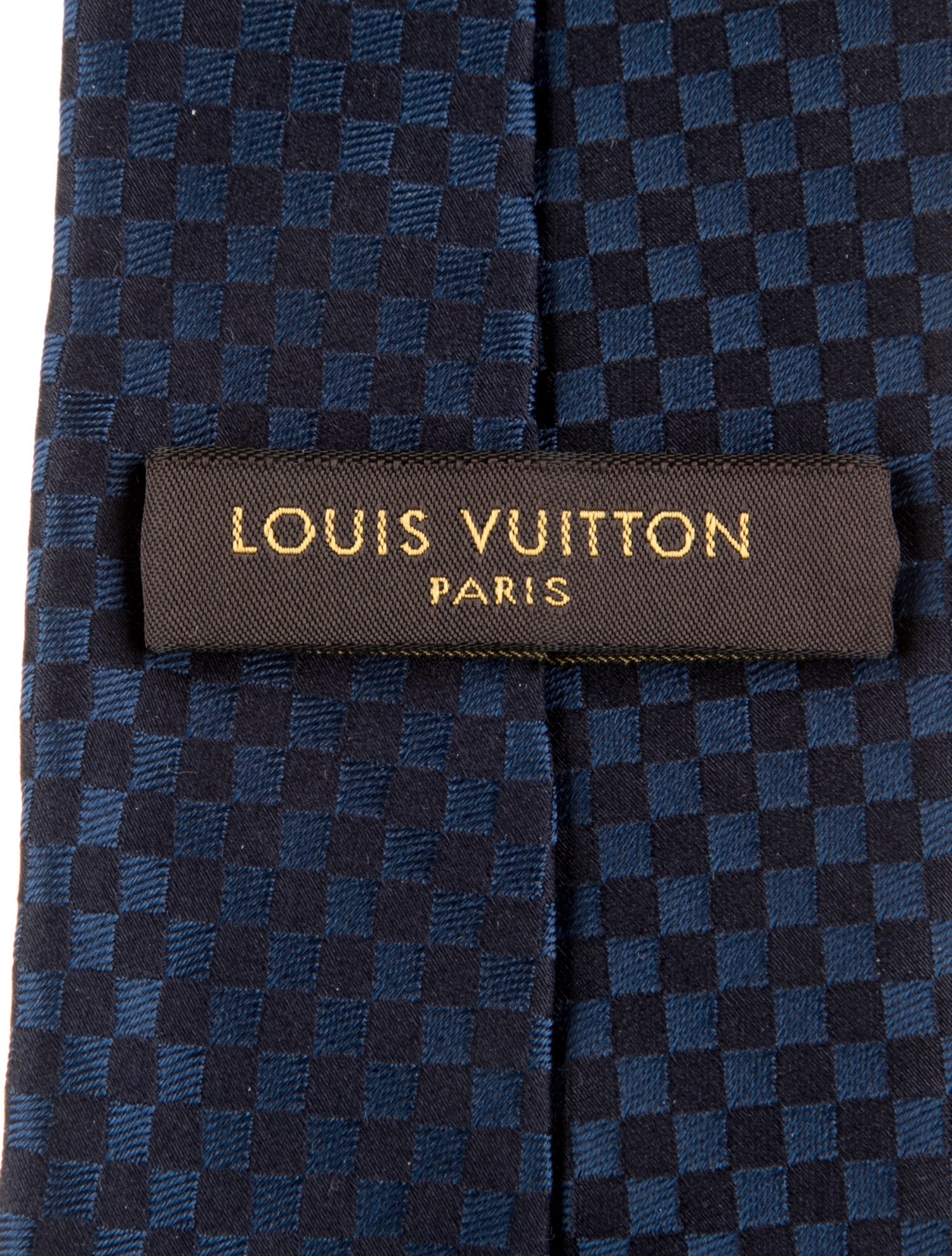Louis Vuitton Silk Damier Tie