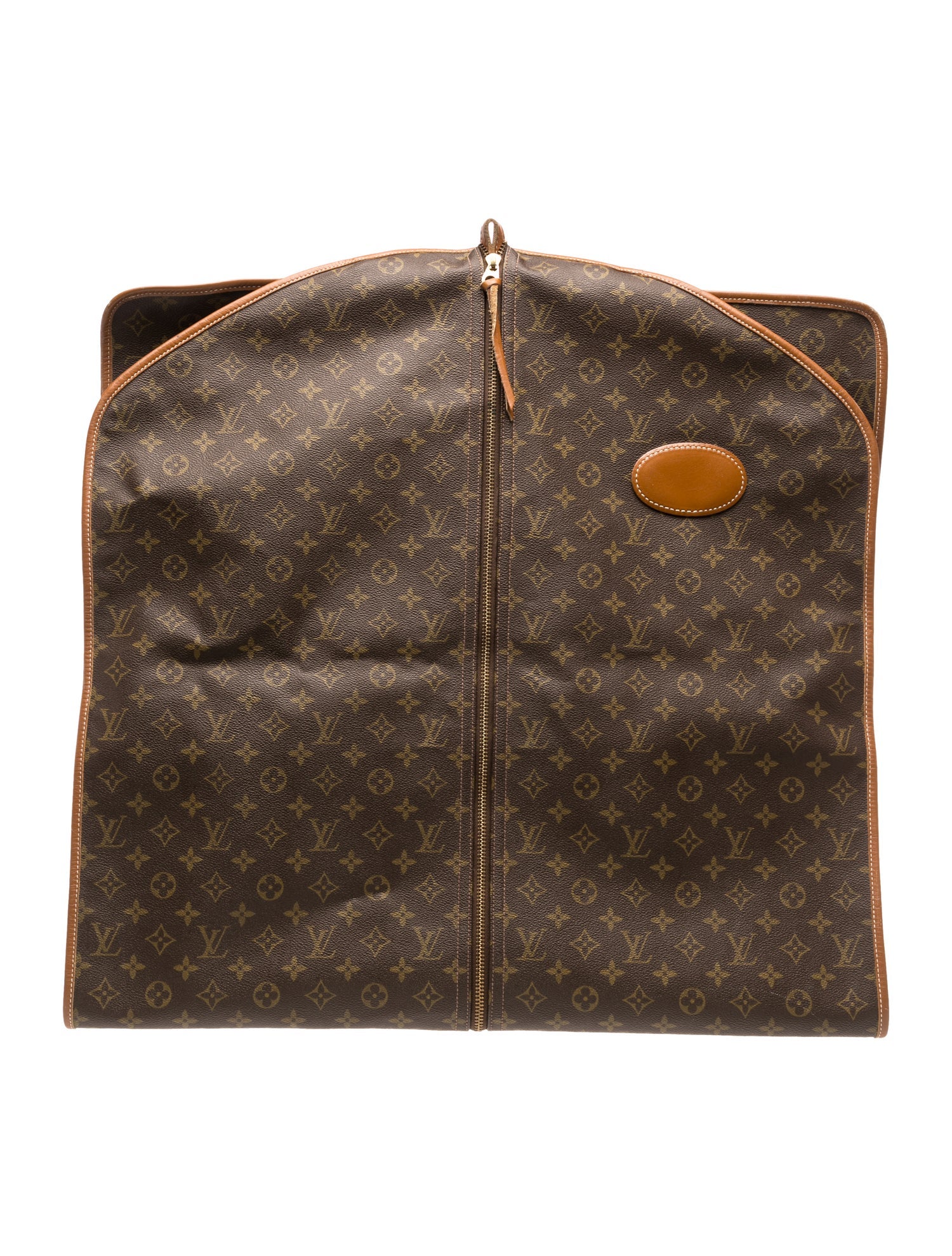Louis Vuitton LV Monogram French Company Garment Cover Vintage