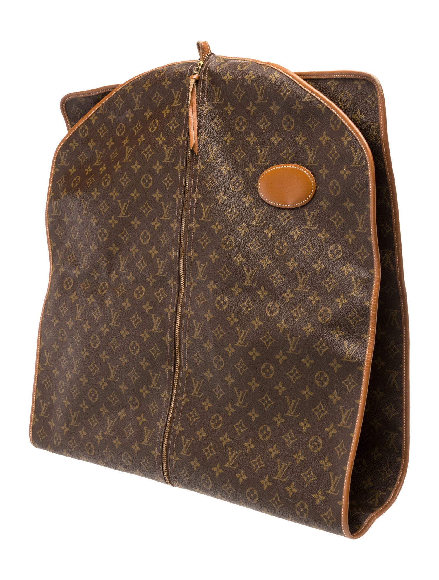Louis Vuitton LV Monogram French Company Garment Cover Vintage