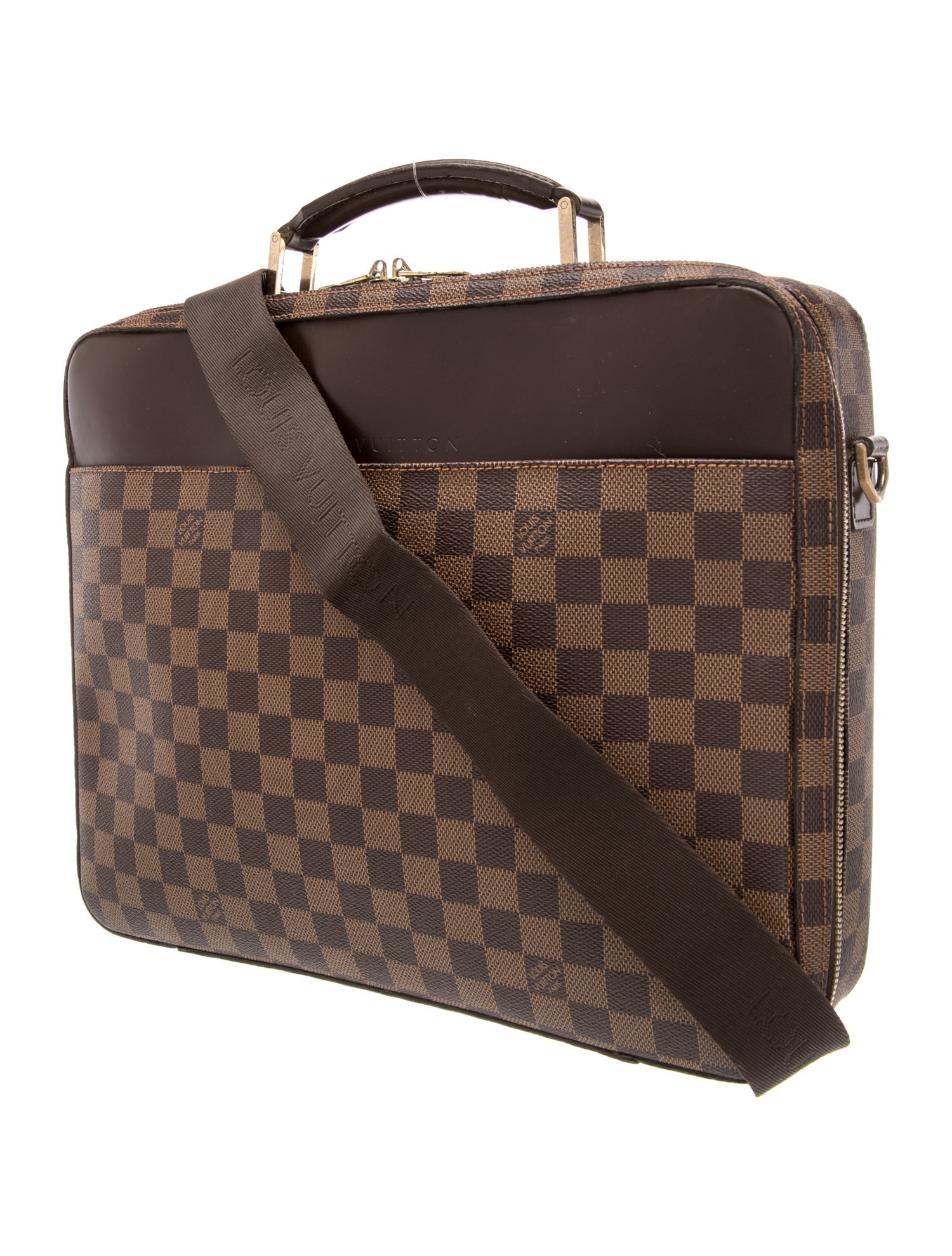 Louis Vuitton LV Monogram Damier Ebene Porte Ordinateur Laptop bag