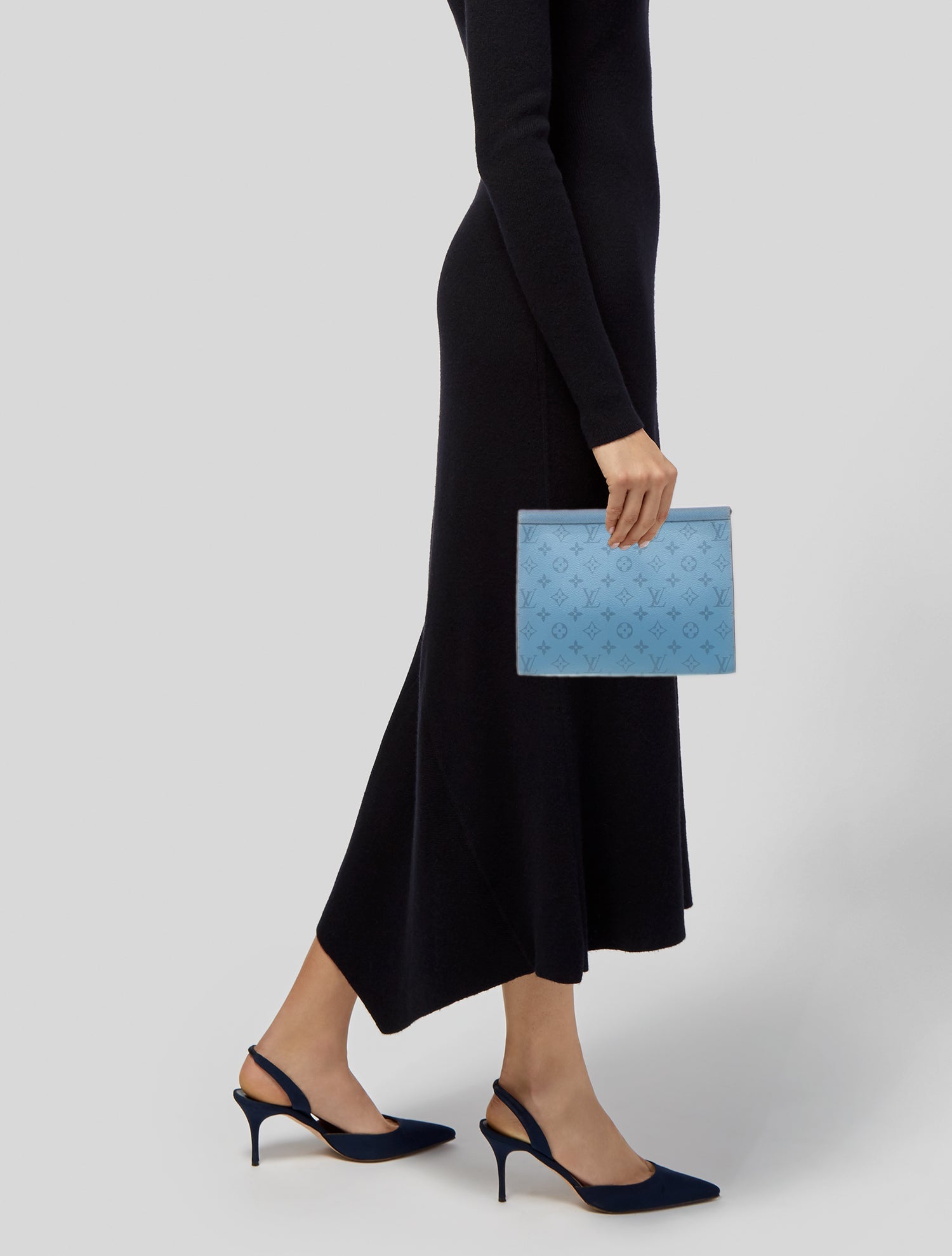 Louis Vuitton LV Monogram Taigarama Pochette Voyage