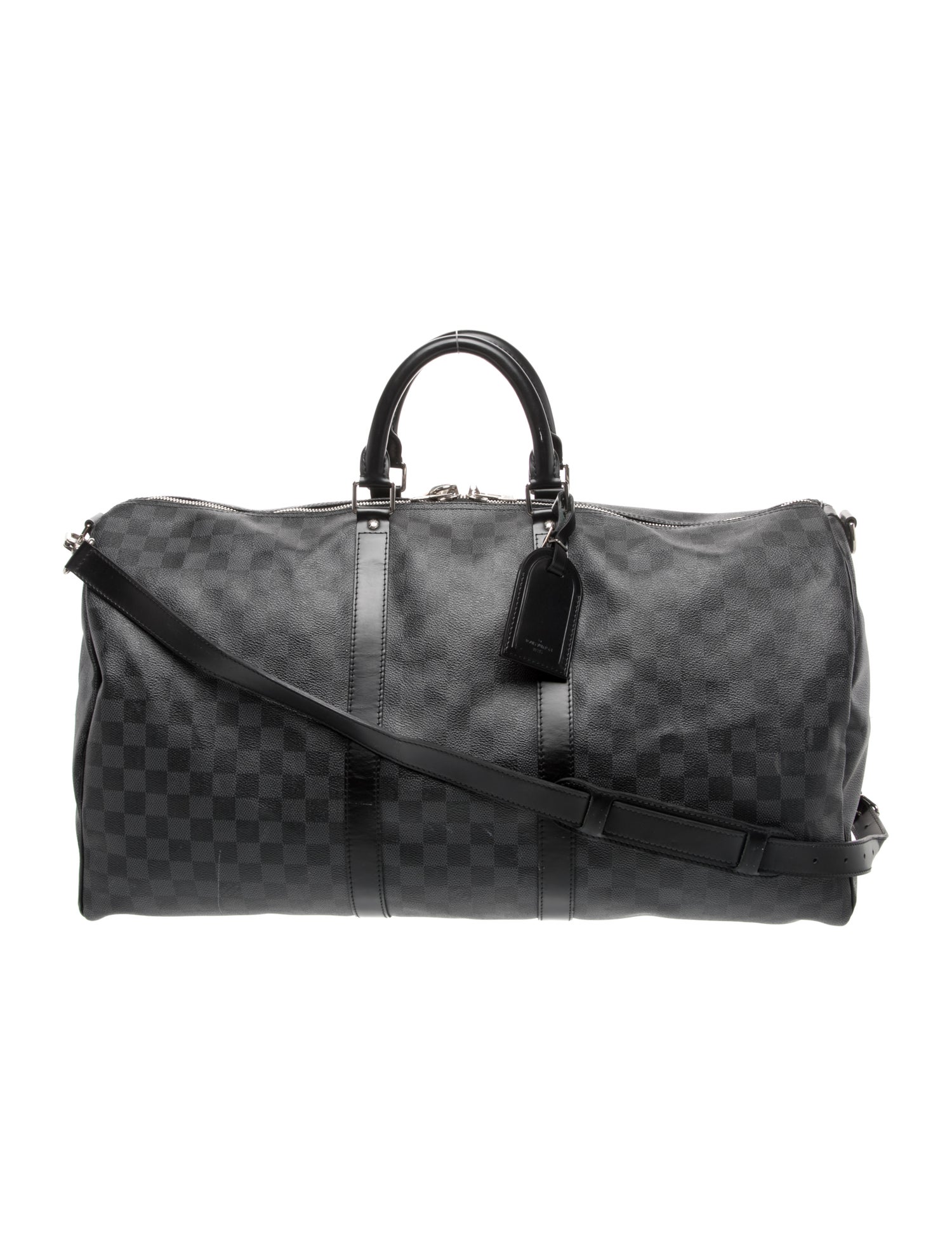 Louis Vuitton Damier Graphite Keepall Bandouliere 55