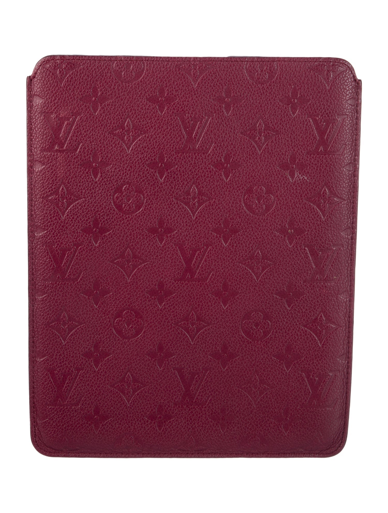 Louis Vuitton Mens' Leather Tablet Case