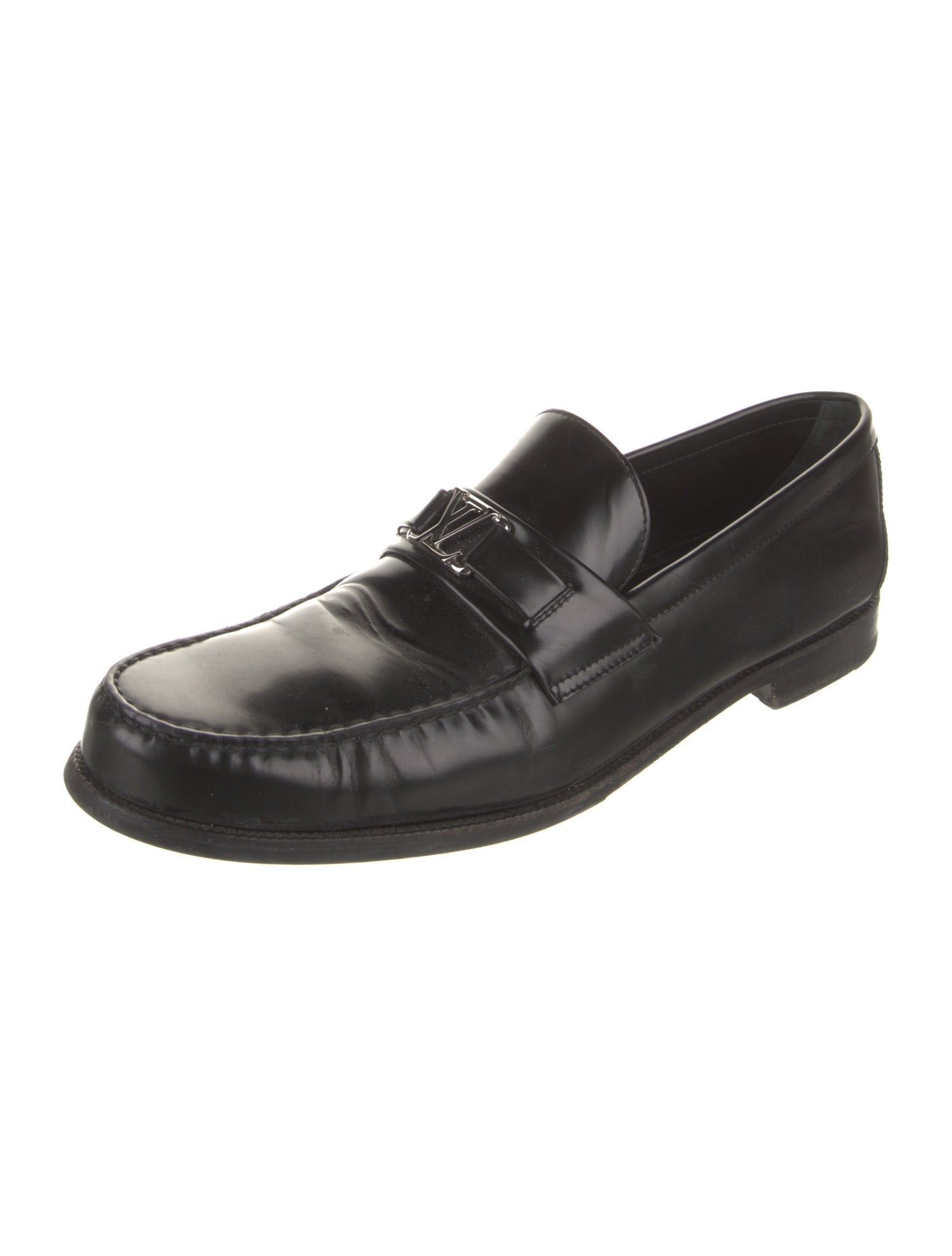 Louis Vuitton Leather Dress Loafers