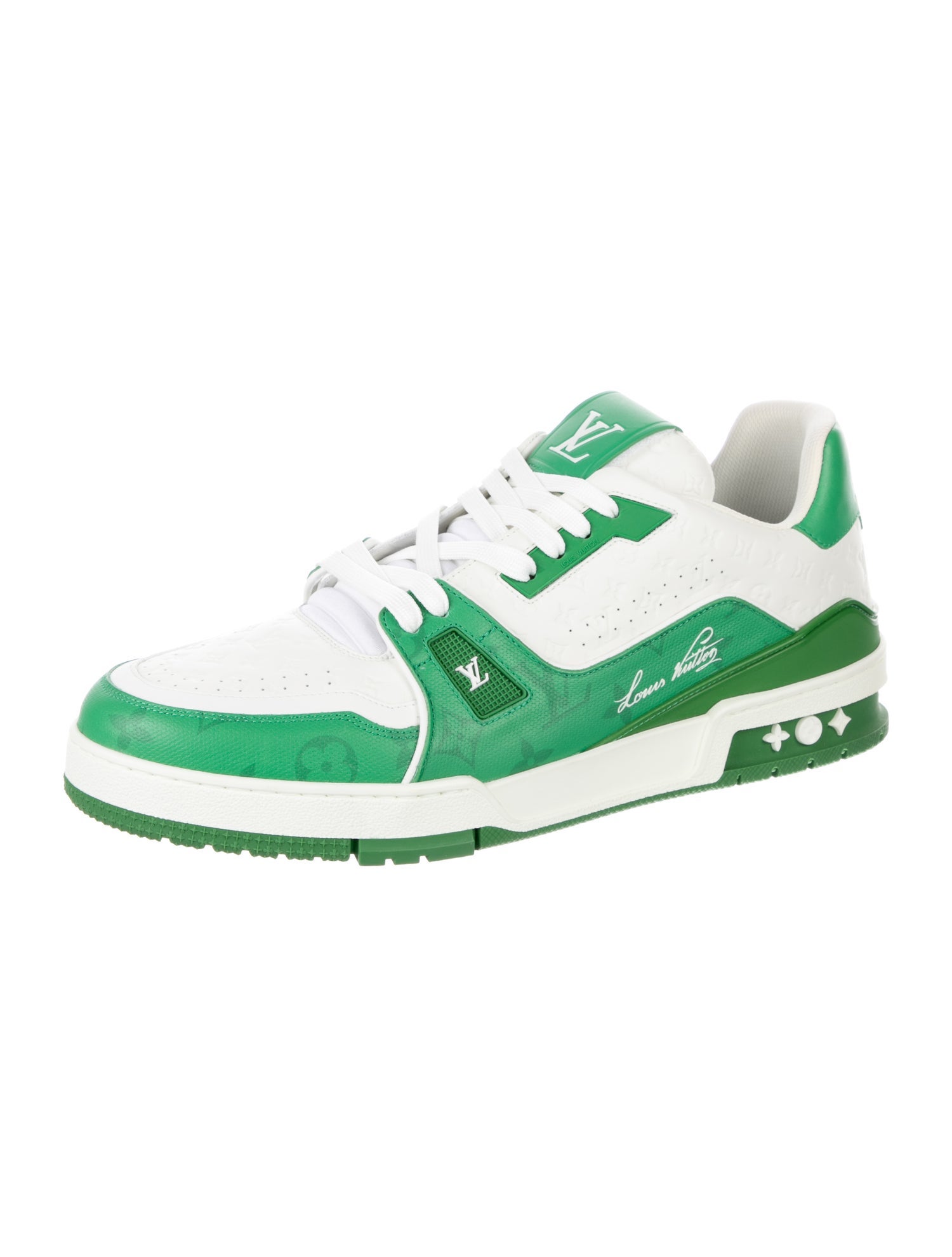 Louis Vuitton LV Monogram Leather Sneakers
