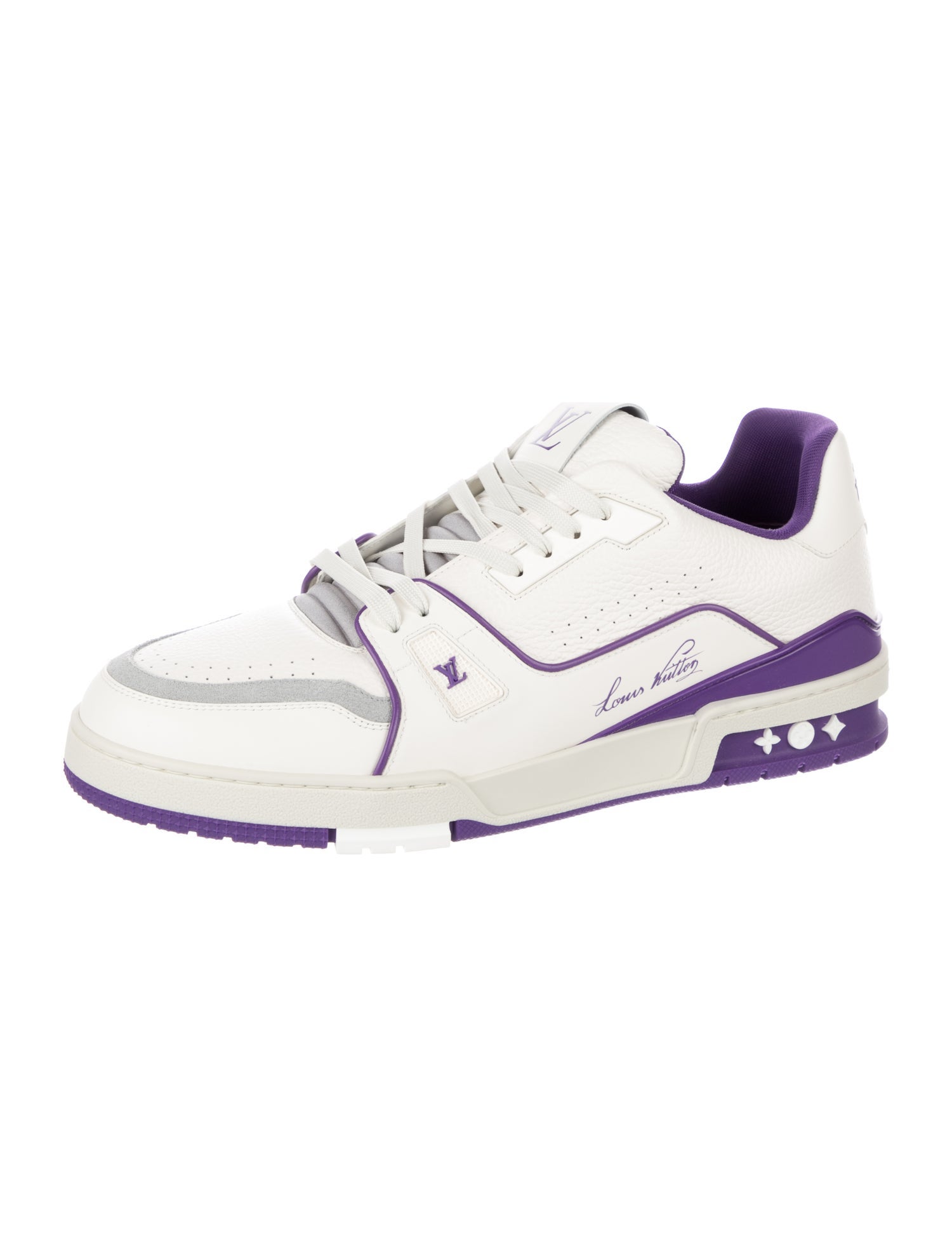 Louis Vuitton LV Monogram Leather Sneakers