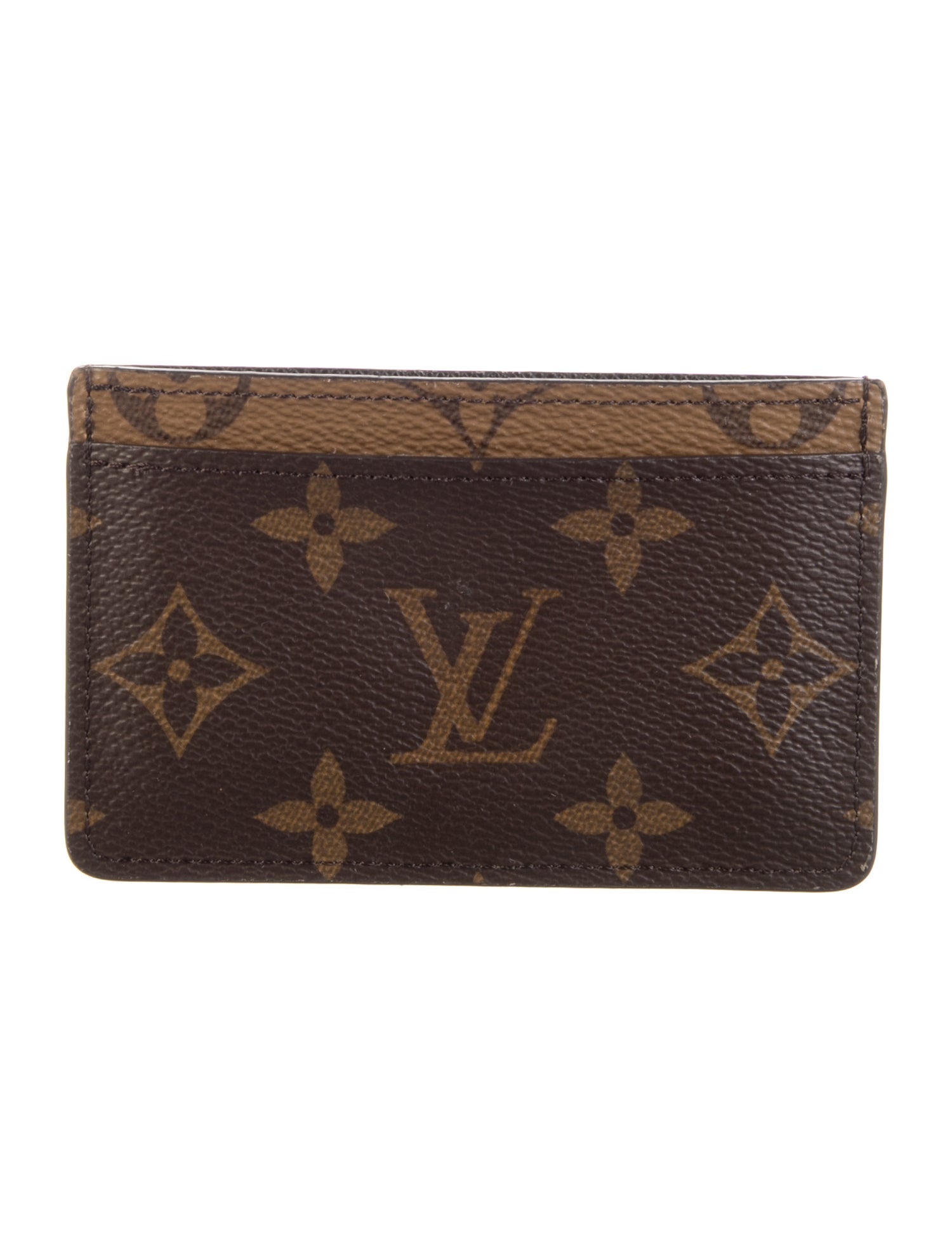 Louis Vuitton LV Monogram Coated Canvas Card Holder