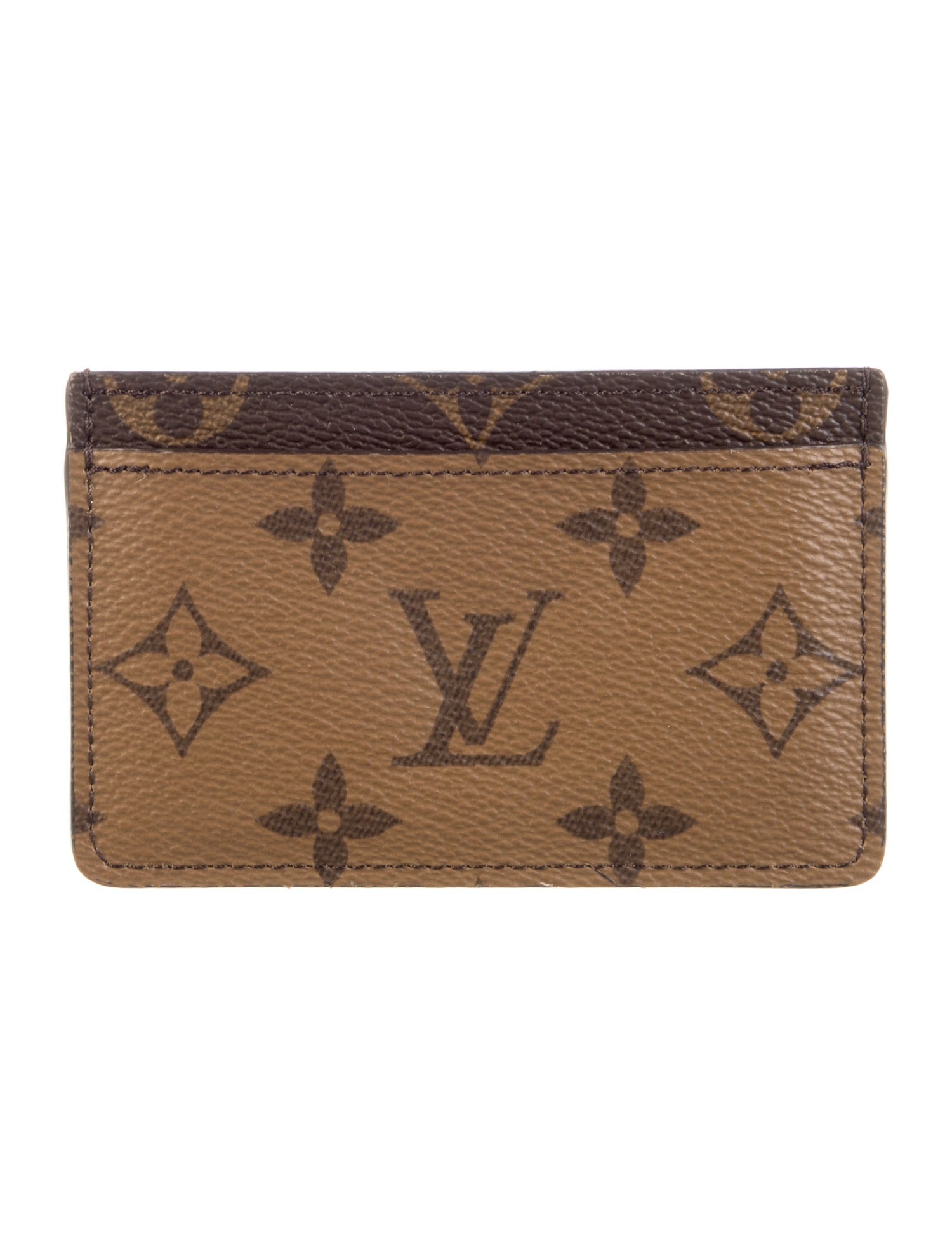 Louis Vuitton LV Monogram Coated Canvas Card Holder