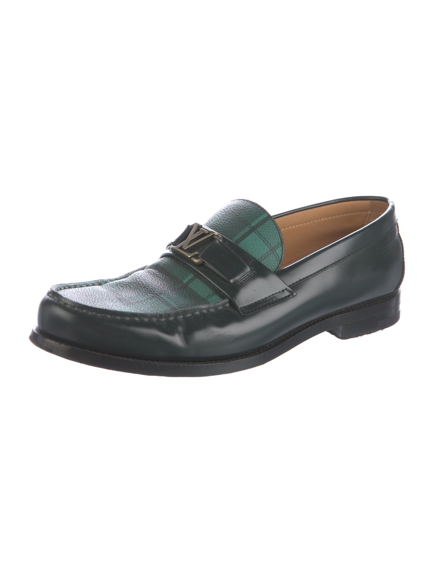 Louis Vuitton 2019 Leather Trim Embellishment Loafers