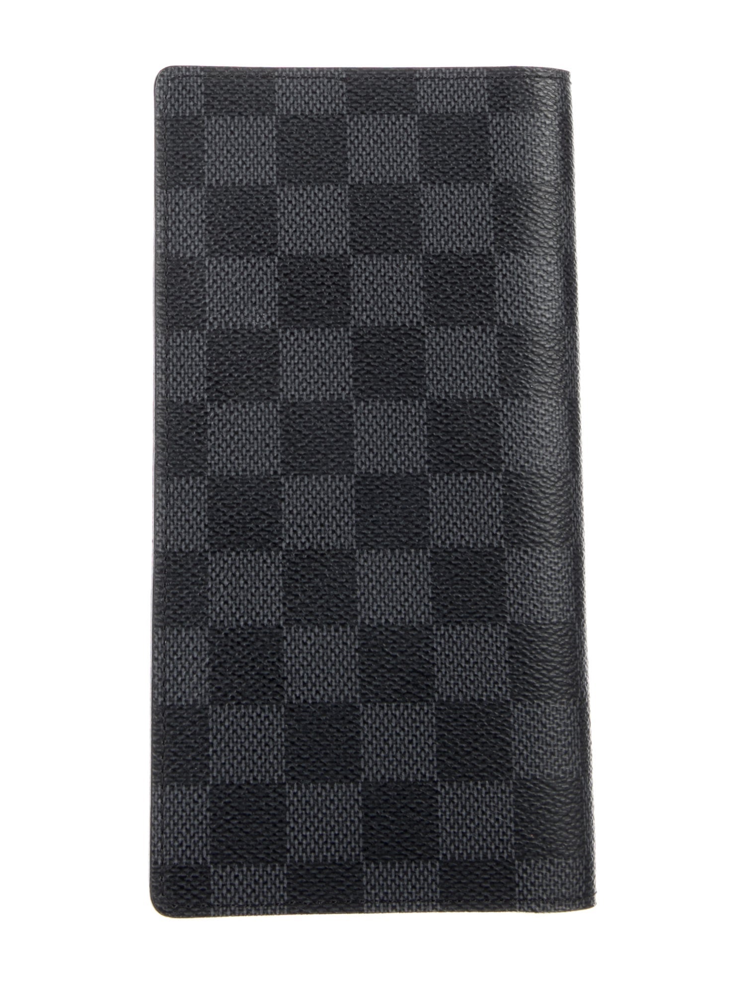 Louis Vuitton Damier Graphite Pattern Coated Canvas Brazza Wallet