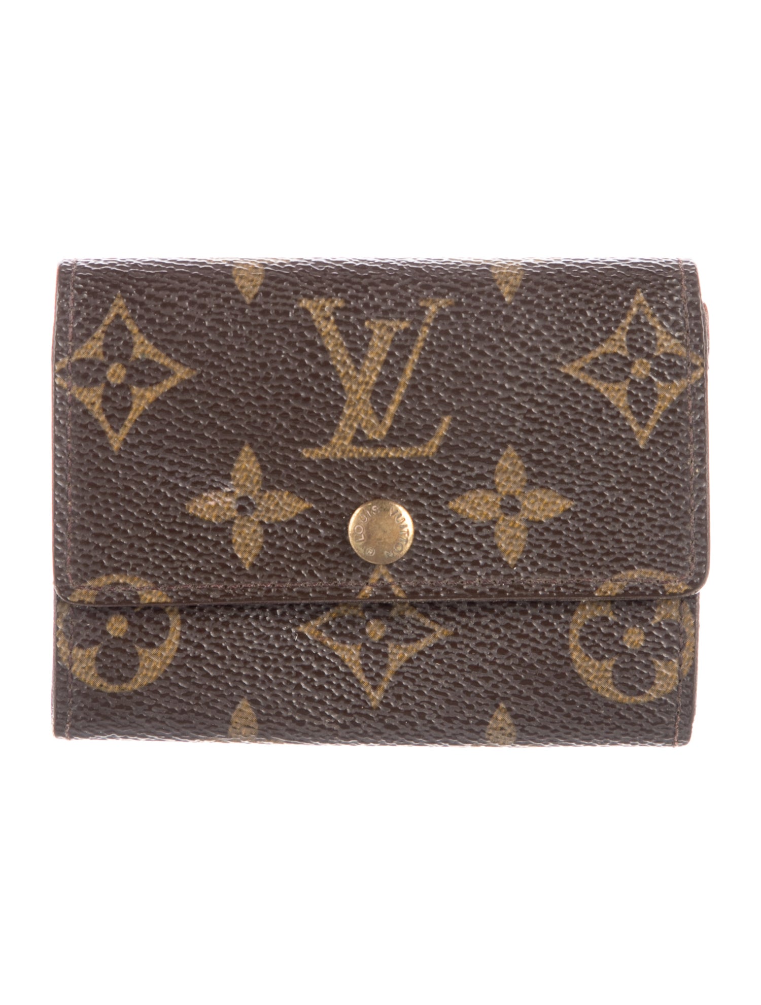Louis Vuitton Vintage LV Monogram Compact Wallet