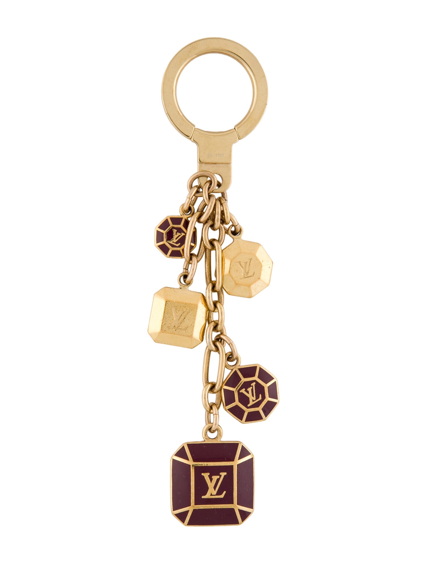 Louis Vuitton Porto Cle Cabochon Keychain