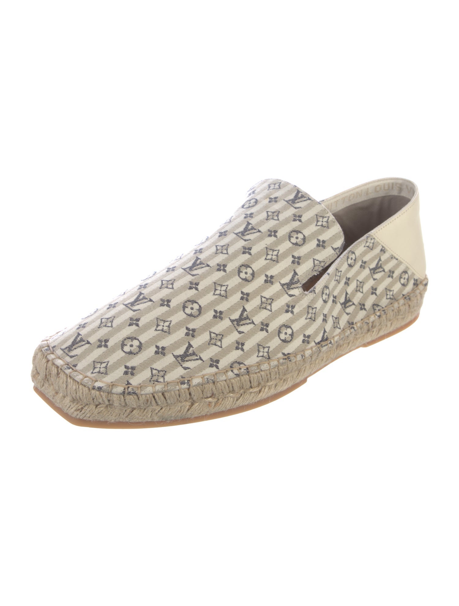 Louis Vuitton Monogram Mini Lin Pattern Canvas Espadrilles