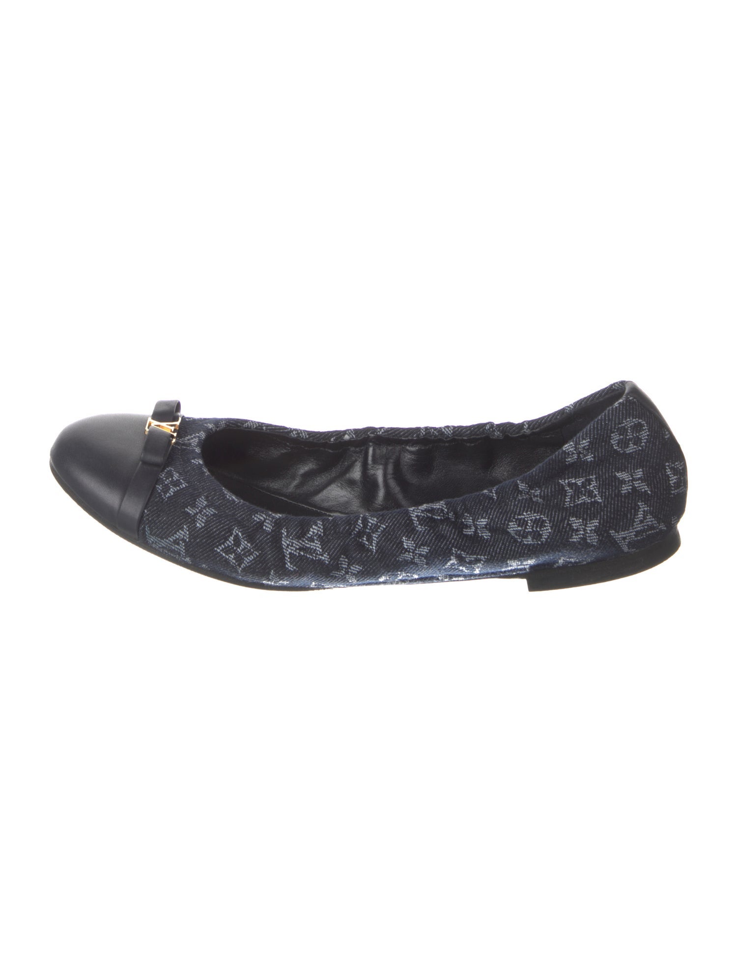 Louis Vuitton LV Monogram Denim Ballet Flats