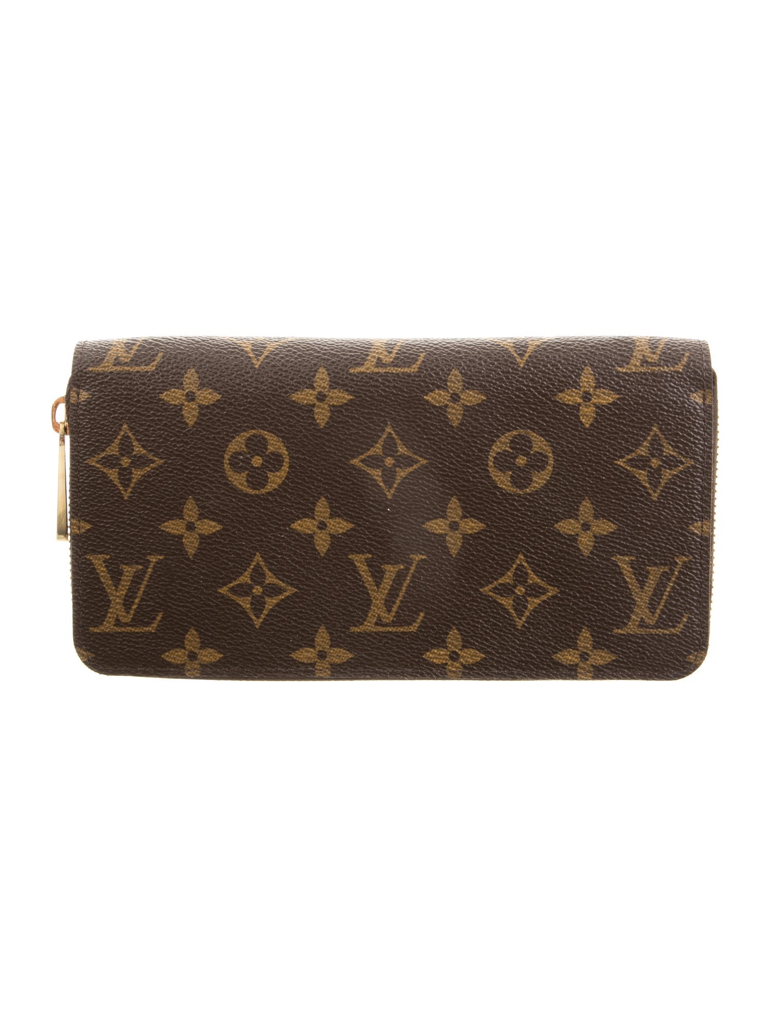 Louis Vuitton LV Monogram Coated Canvas Zippy Wallet w/ Tags