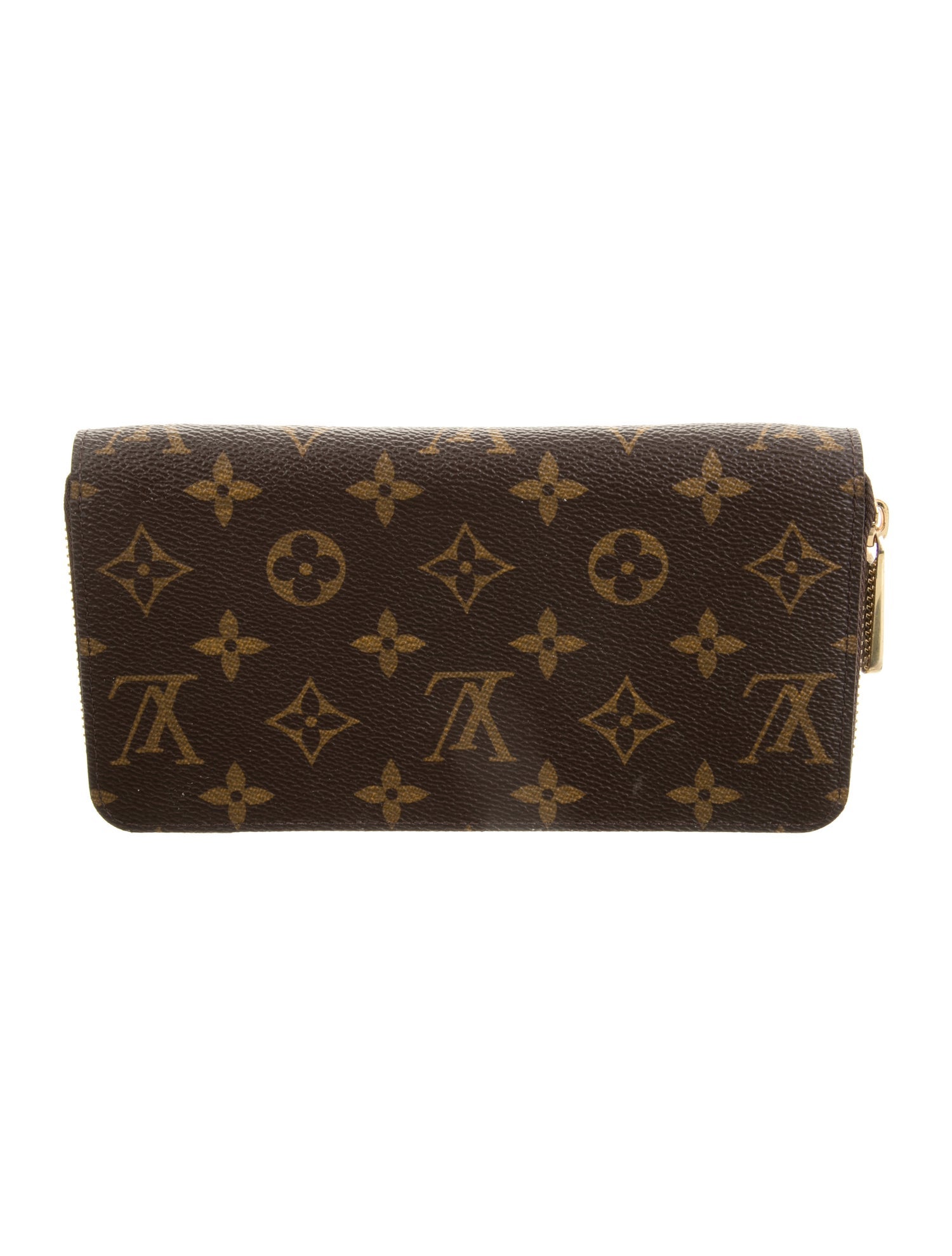 Louis Vuitton LV Monogram Coated Canvas Zippy Wallet w/ Tags