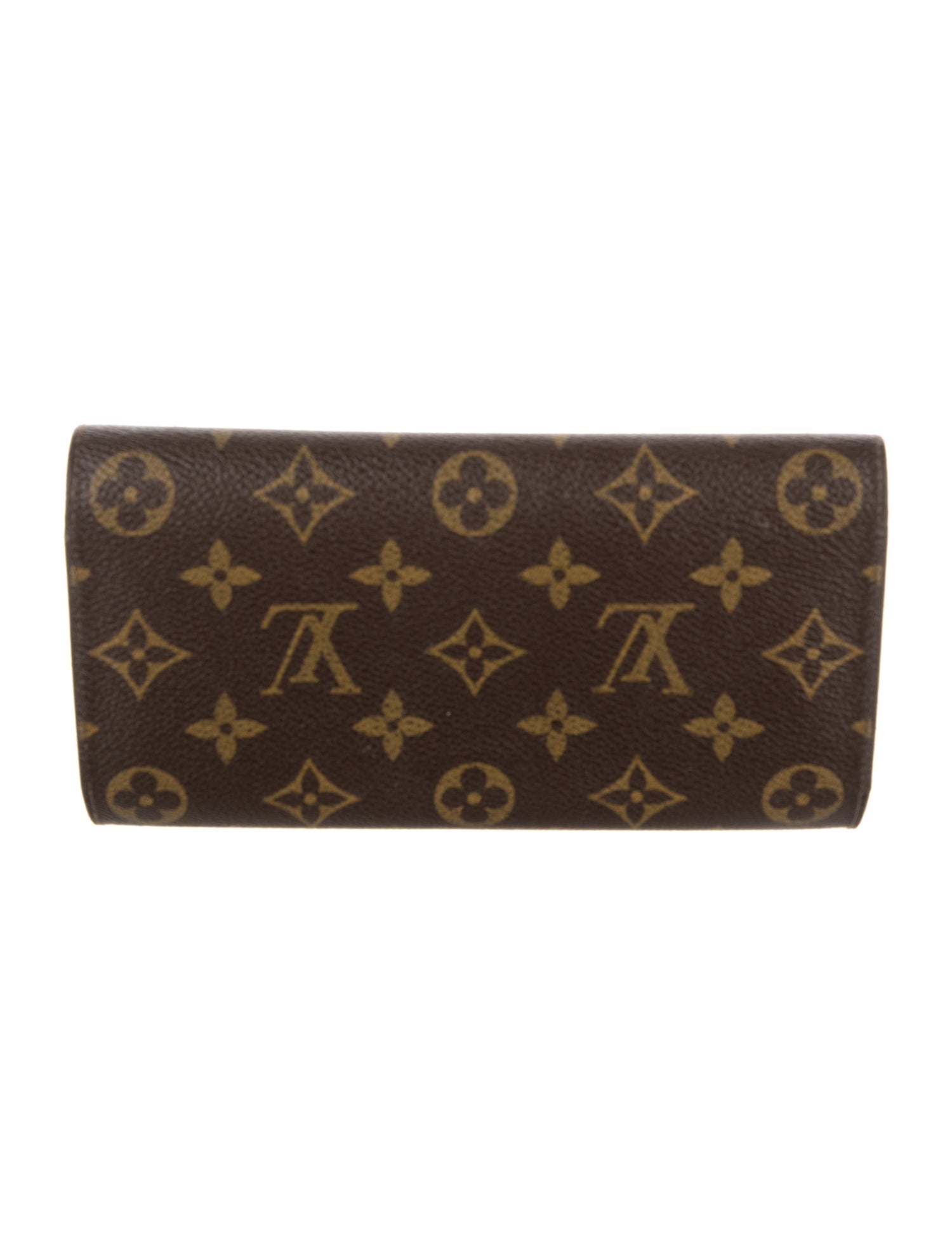 Louis Vuitton Monogram Pattern Coated Canvas International Wallet