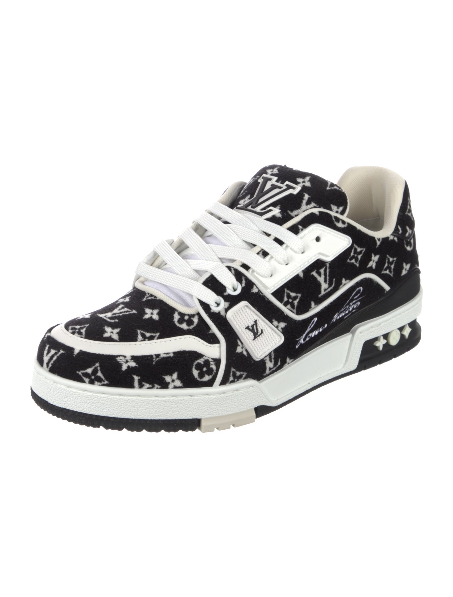 Louis Vuitton LV Monogram Leather Athletic Sneakers