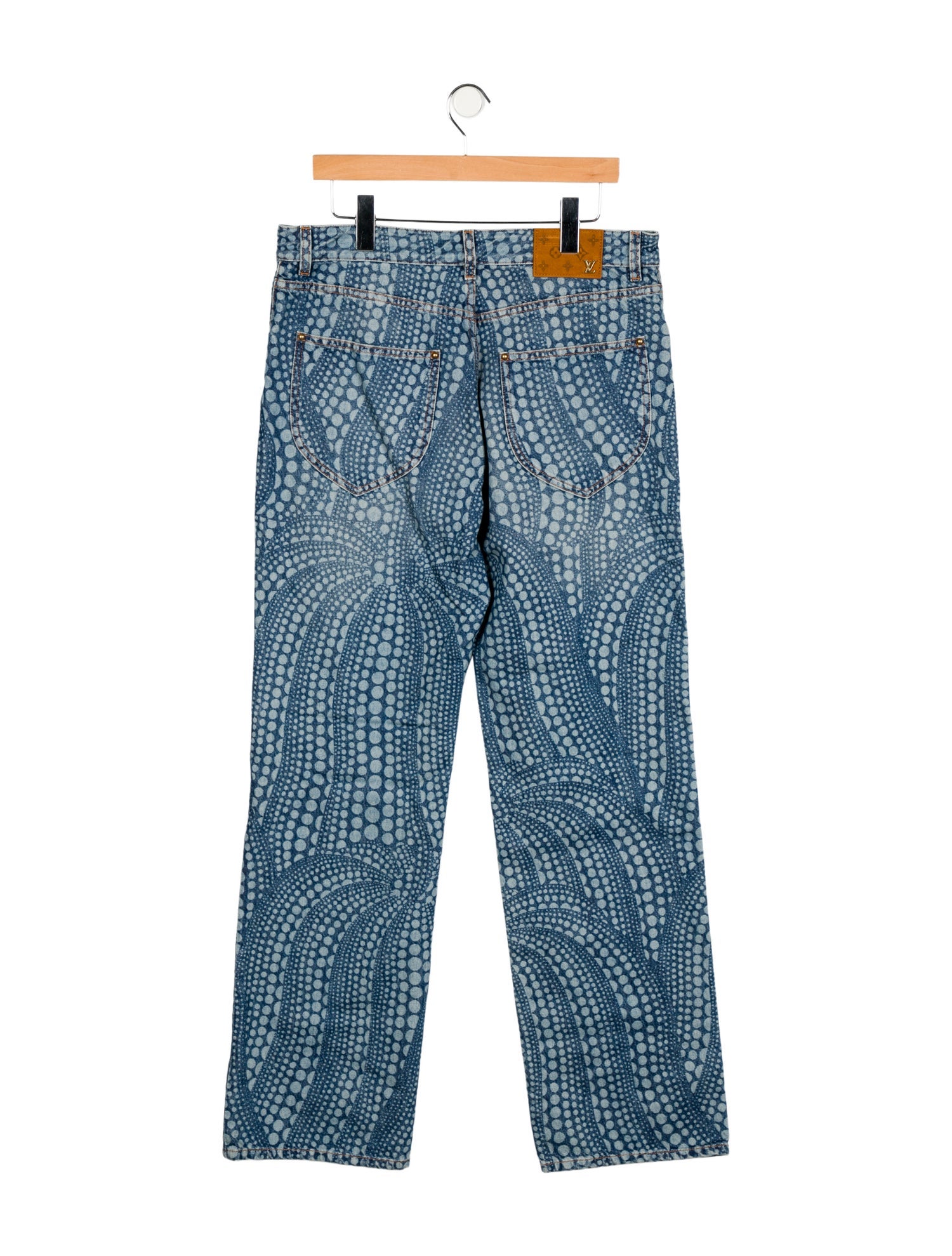 Louis Vuitton Monogram Pumpkin Dots Bootcut Jeans