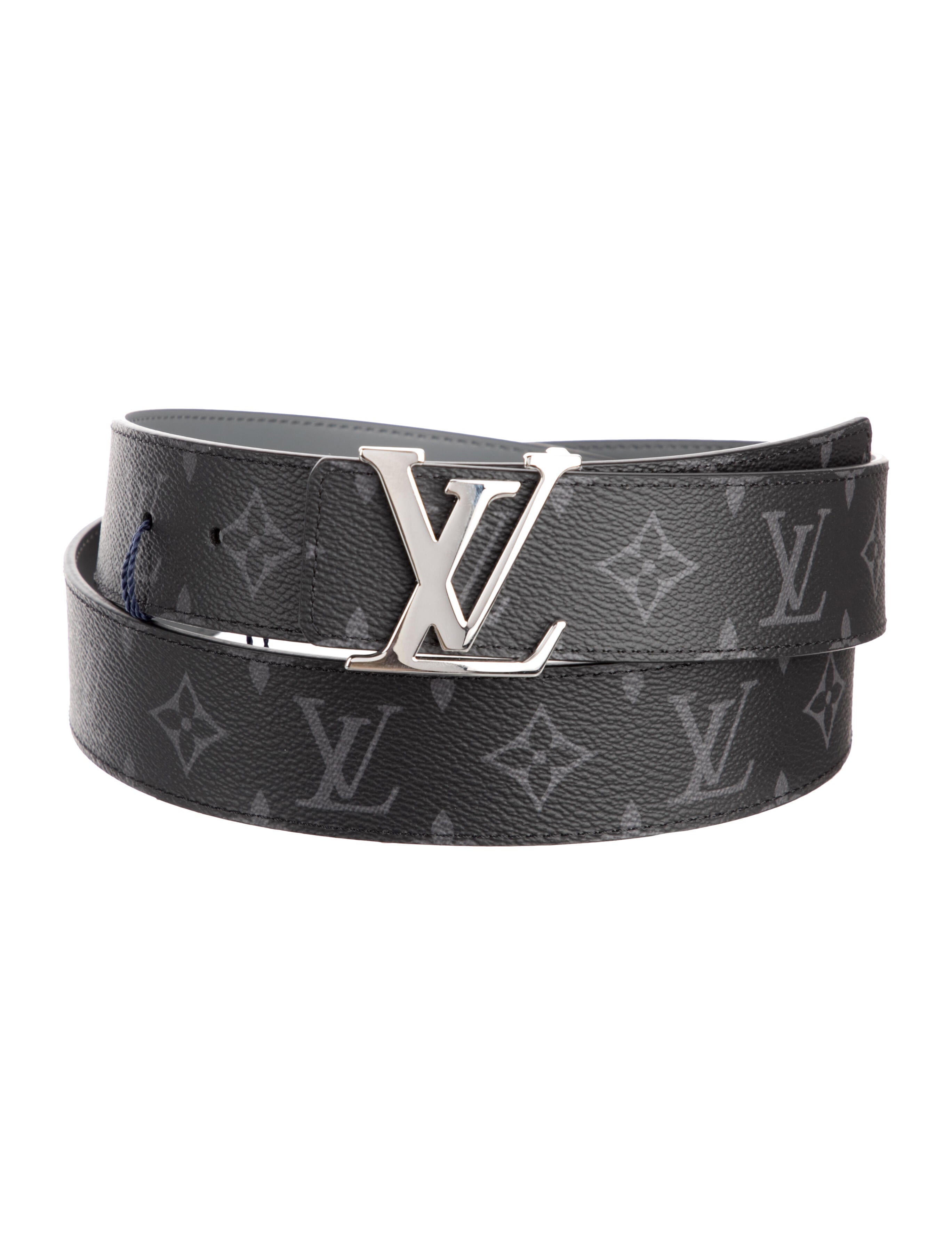 Louis Vuitton Reversible LV Initiales Monogram Eclipse Waist Belt