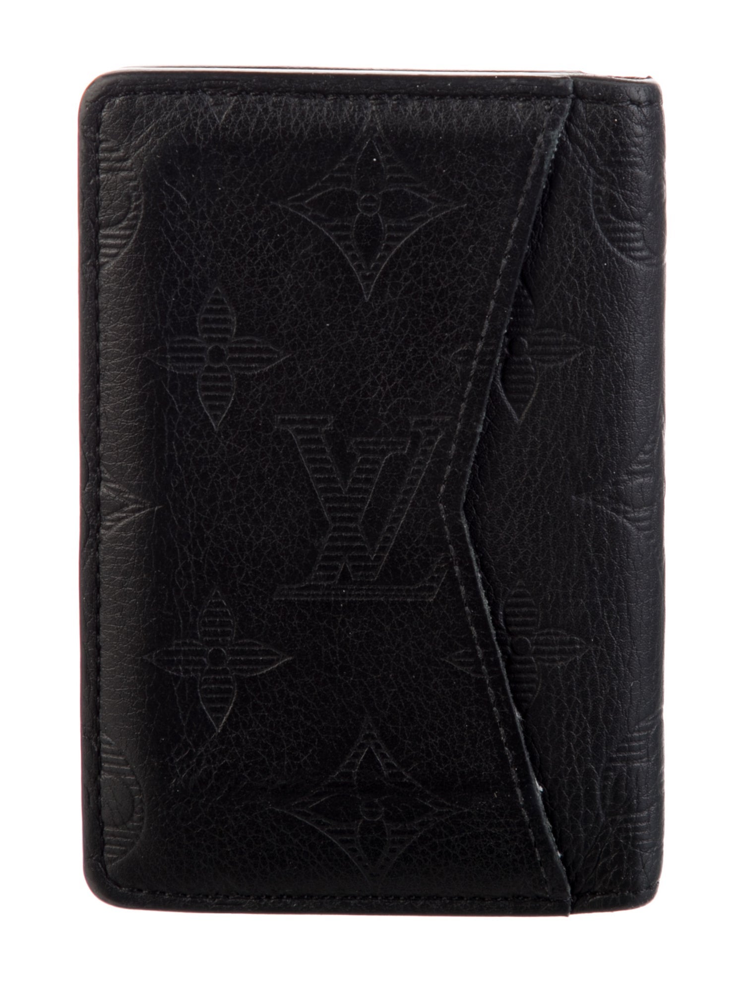 Louis Vuitton Monogram Pattern Leather Bifold Wallet